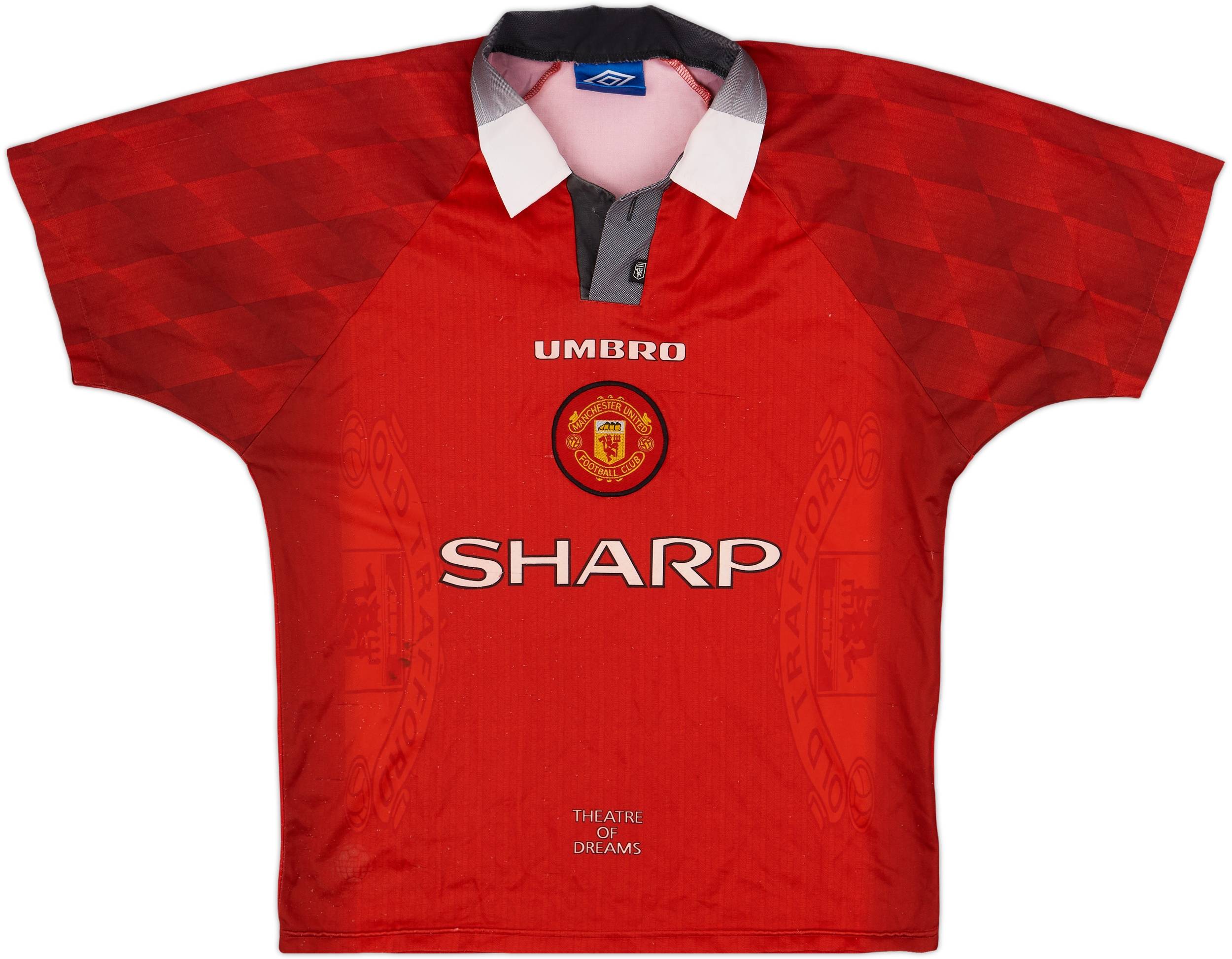 1996-98 Manchester United Home Shirt - 5/10 - (M)