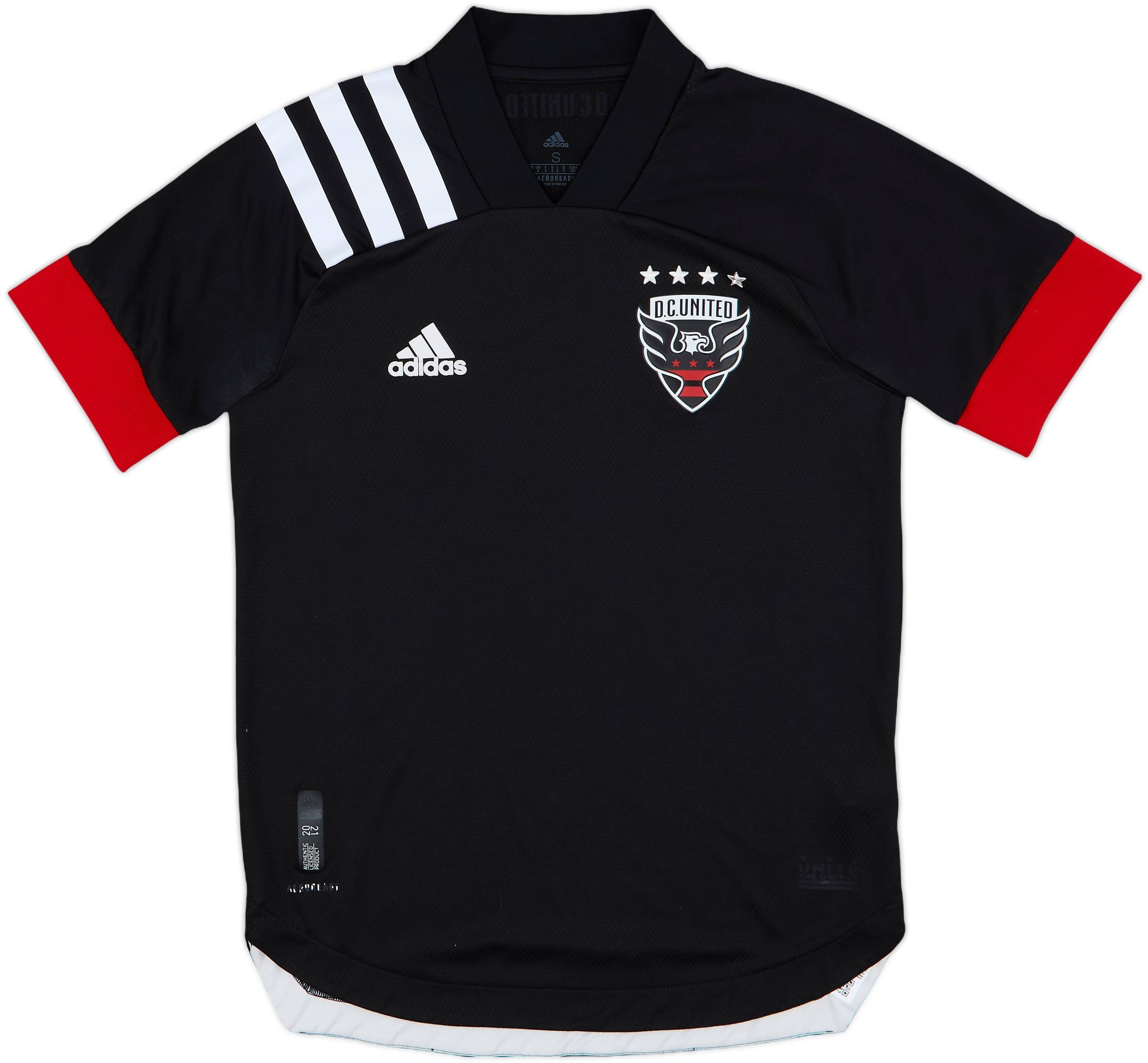 2020-21 DC United Authentic Home Shirt - 9/10 - (S)