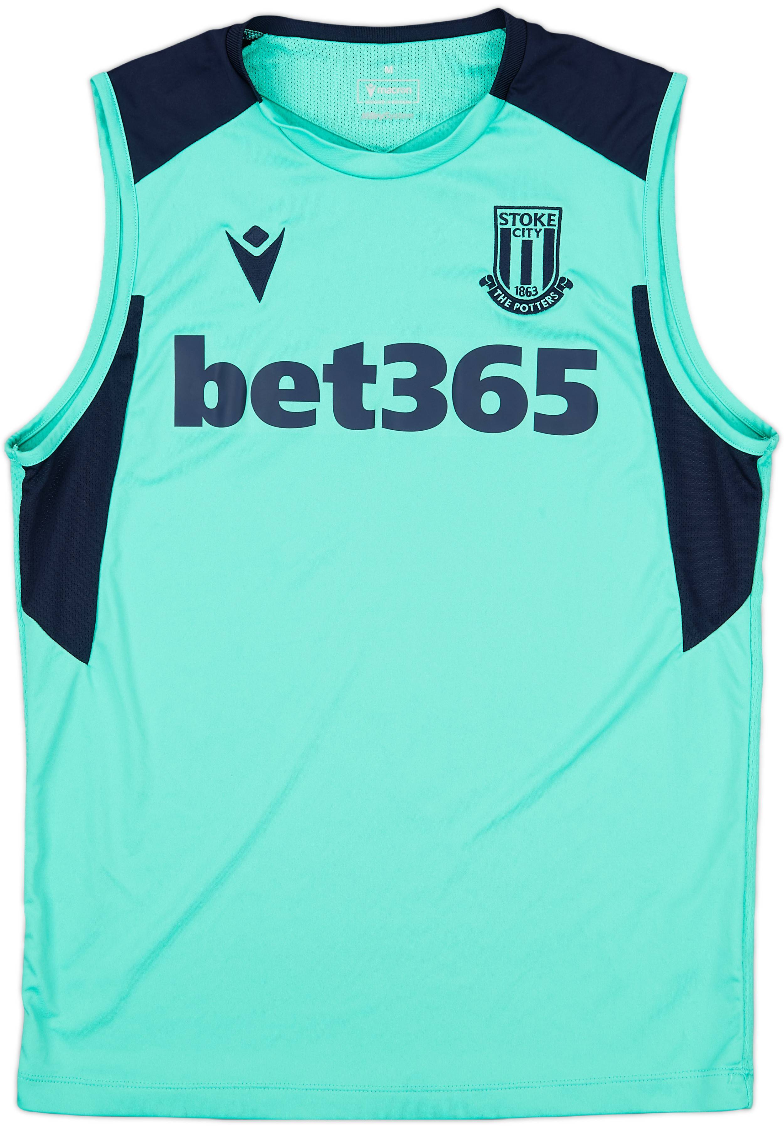 2019-20 Stoke City Macron Training Vest - 9/10 - (M)