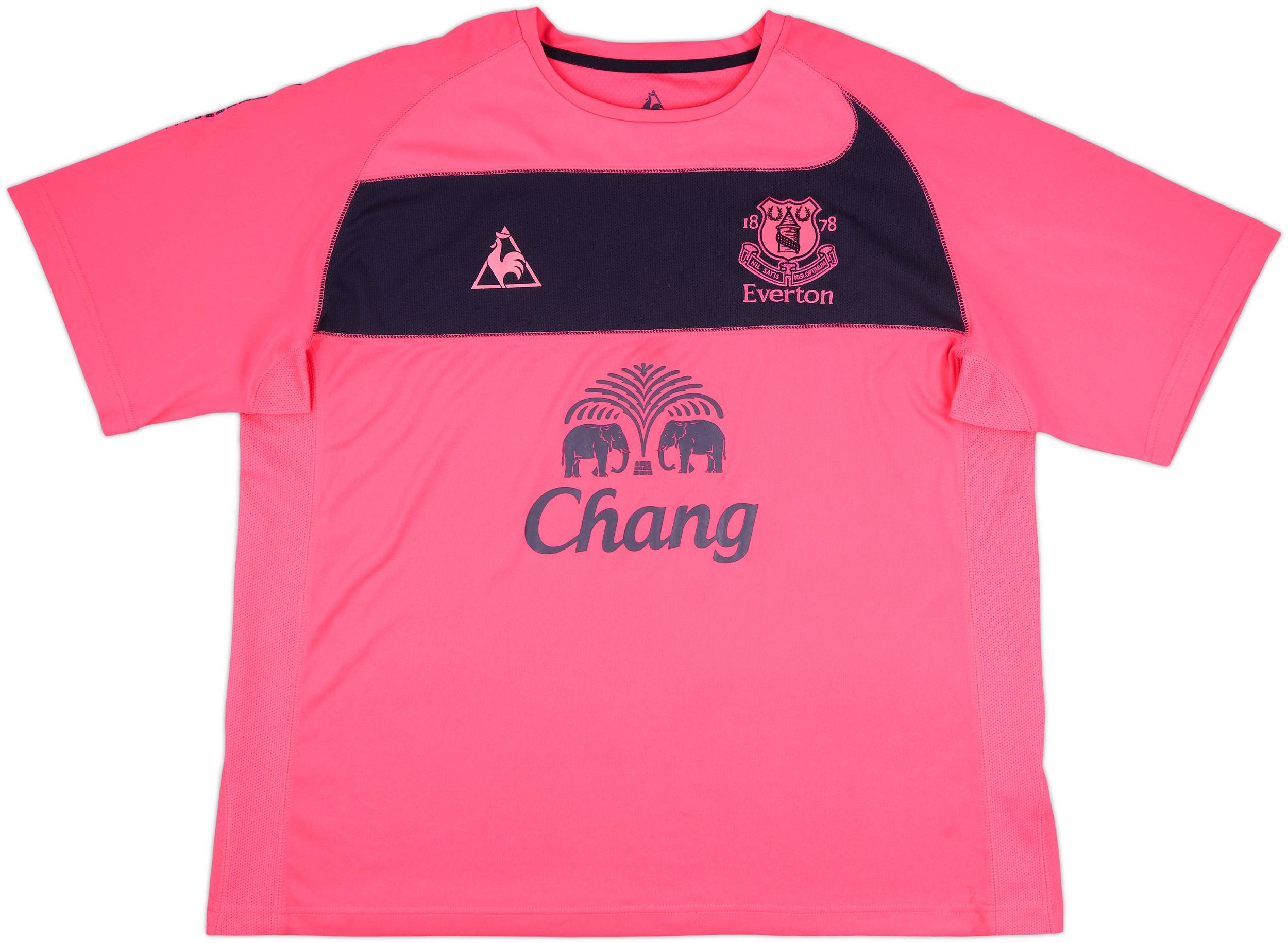 2010-11 Everton Signed Away Shirt - 7/10 - (XXL)