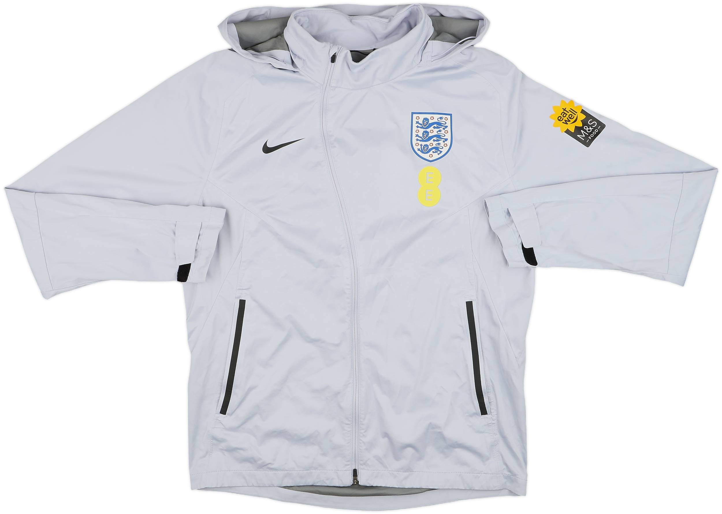 2022-23 England Nike Hooded Track Jacket - 8/10 - (M)