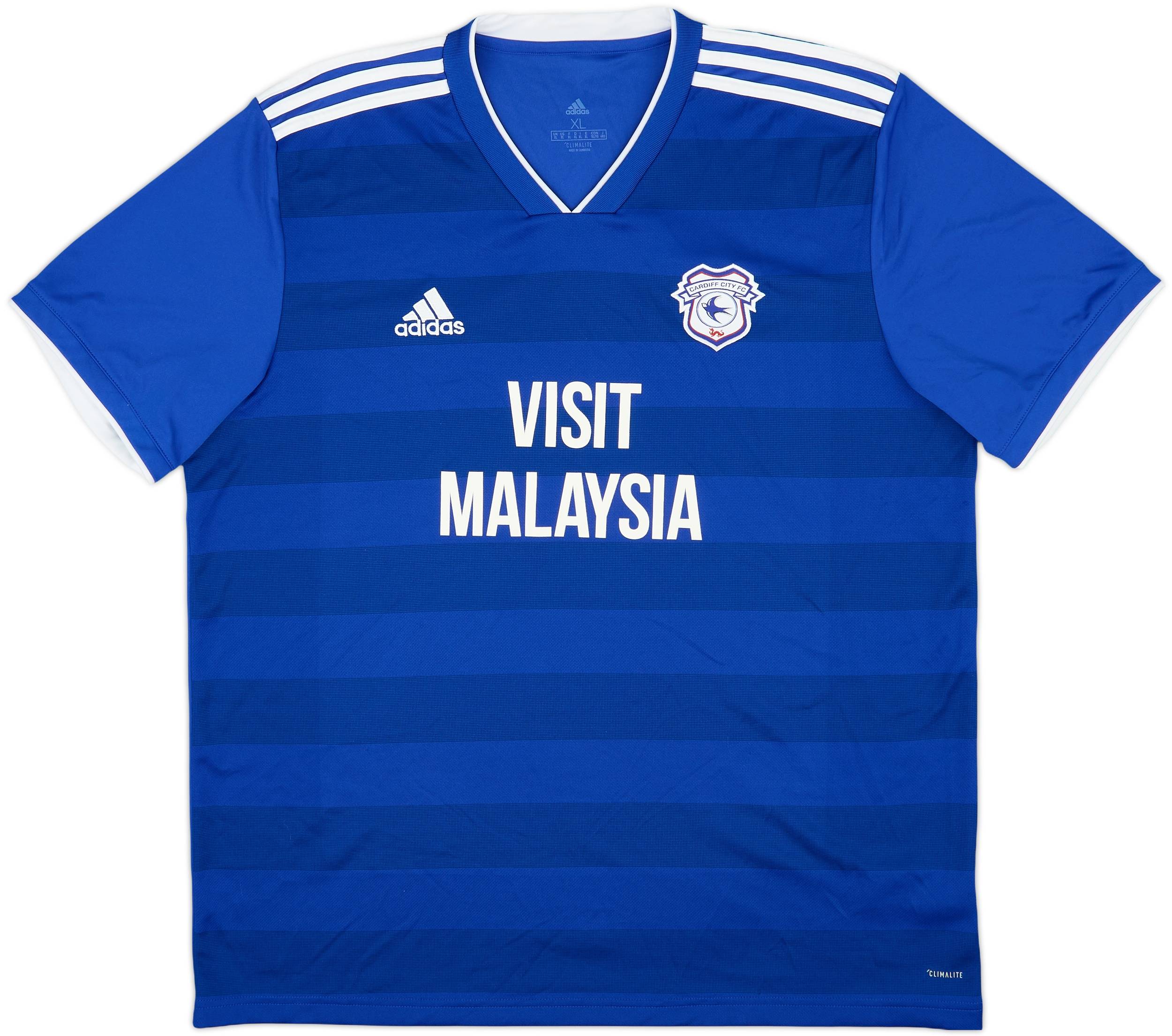 2018-19 Cardiff Home Shirt - 9/10 - (XL)
