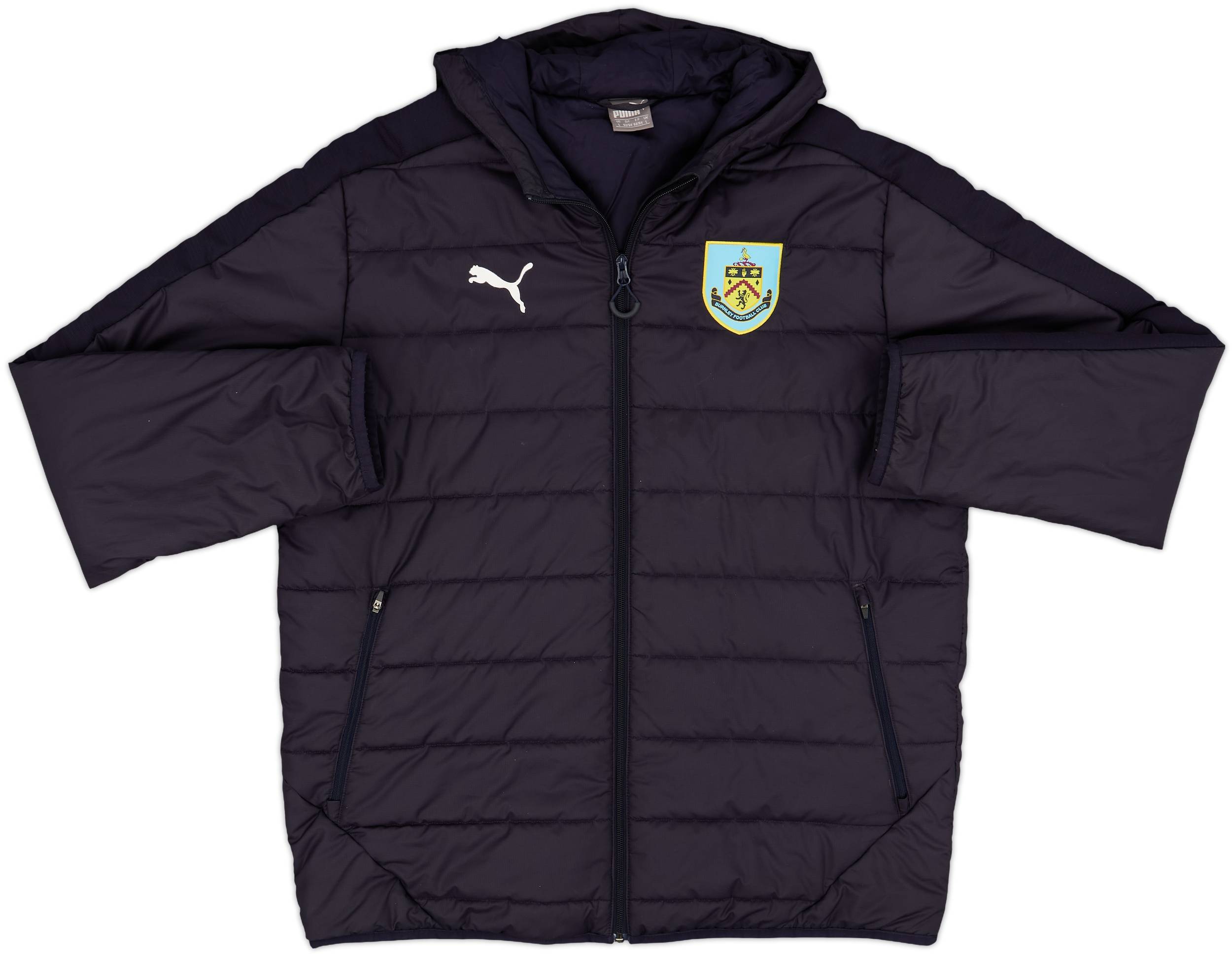 2016-17 Burnley Puma Padded Bench Coat - 8/10 - (L)