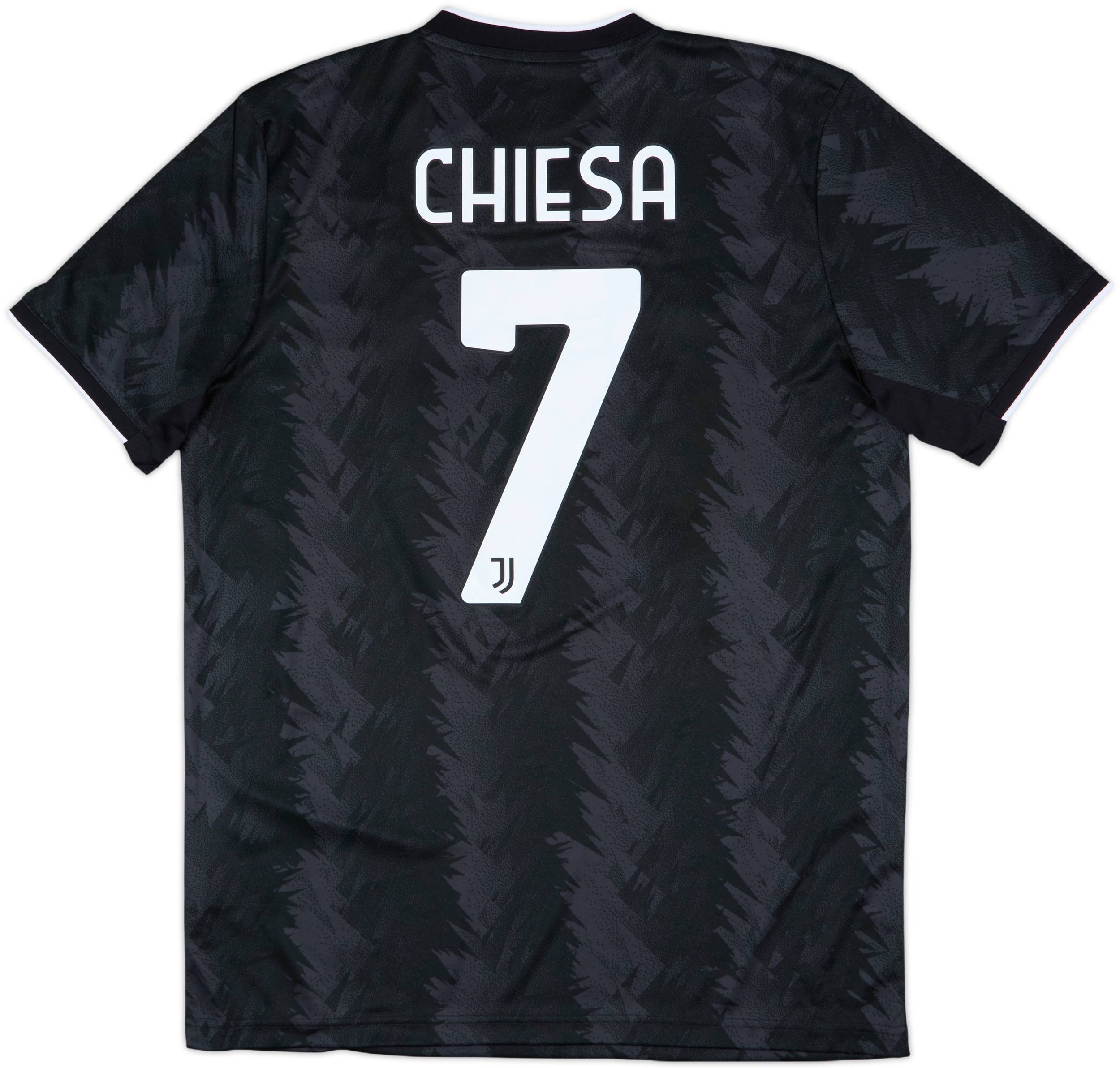2022-23 Juventus Away Shirt Chiesa #7 - 9/10 - (L)