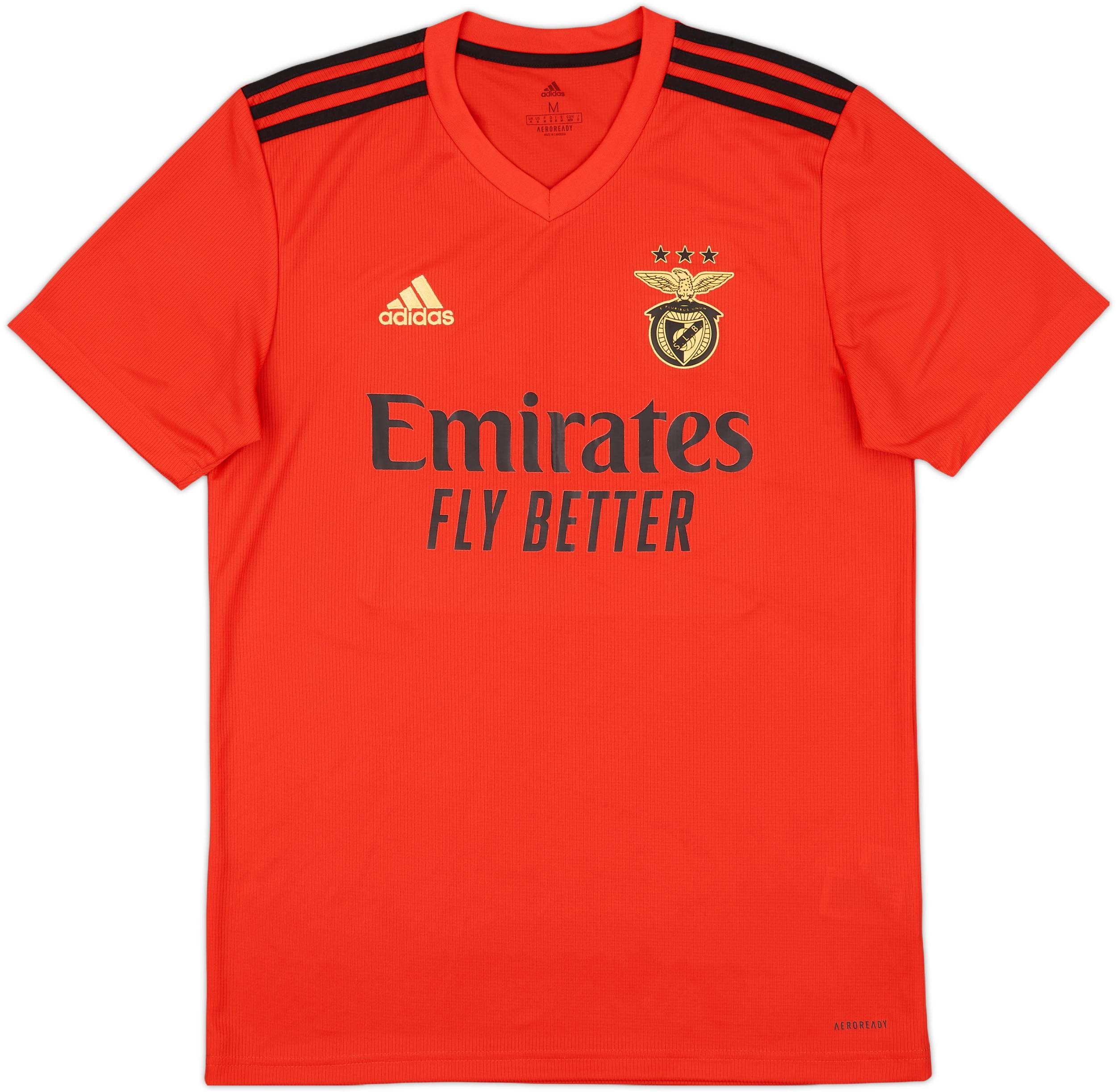 2020-21 Benfica Home Shirt - 8/10 - (M)