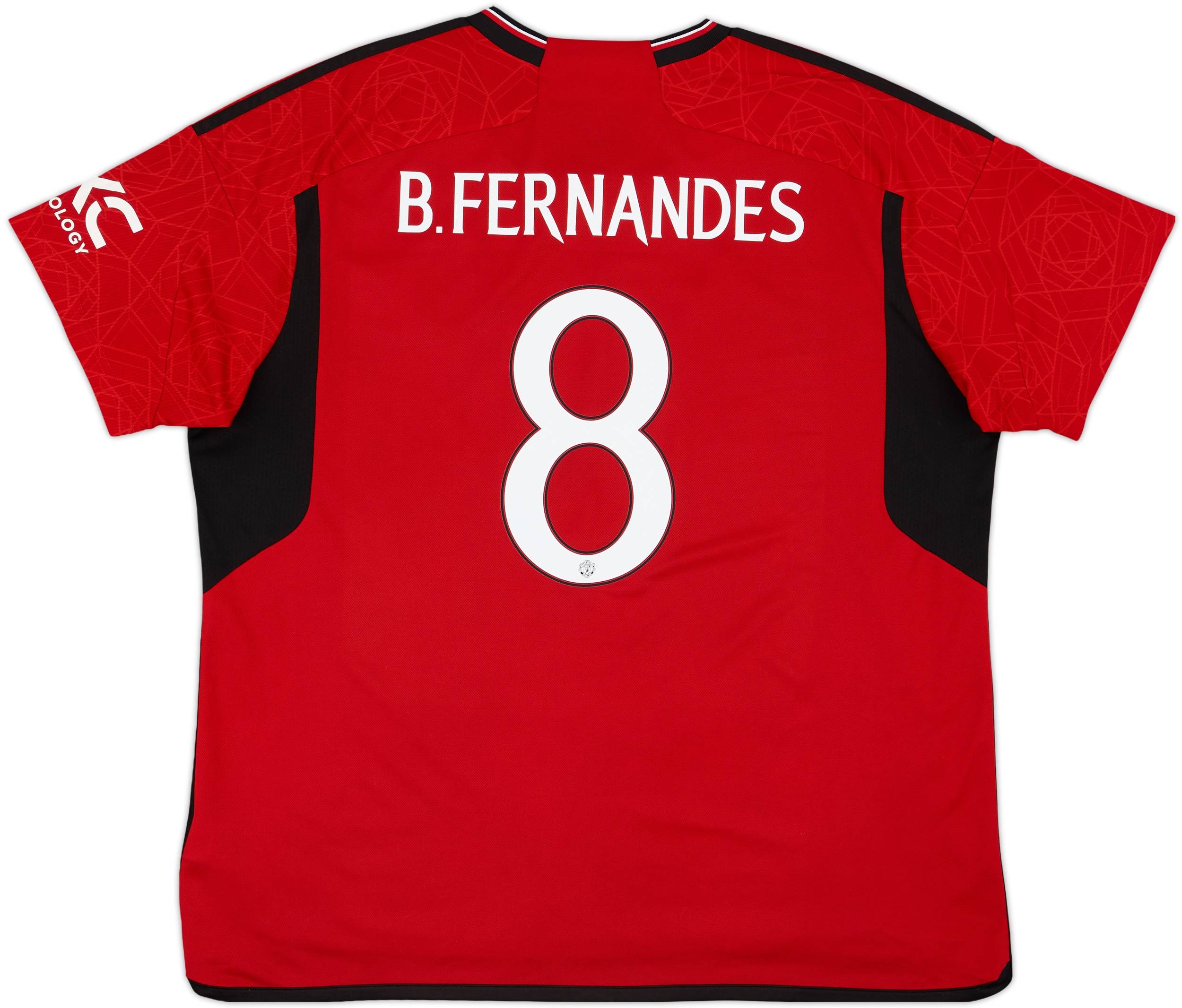 2023-24 Manchester United Home Shirt B.Fernandes #8 - 8/10 - (XXL)