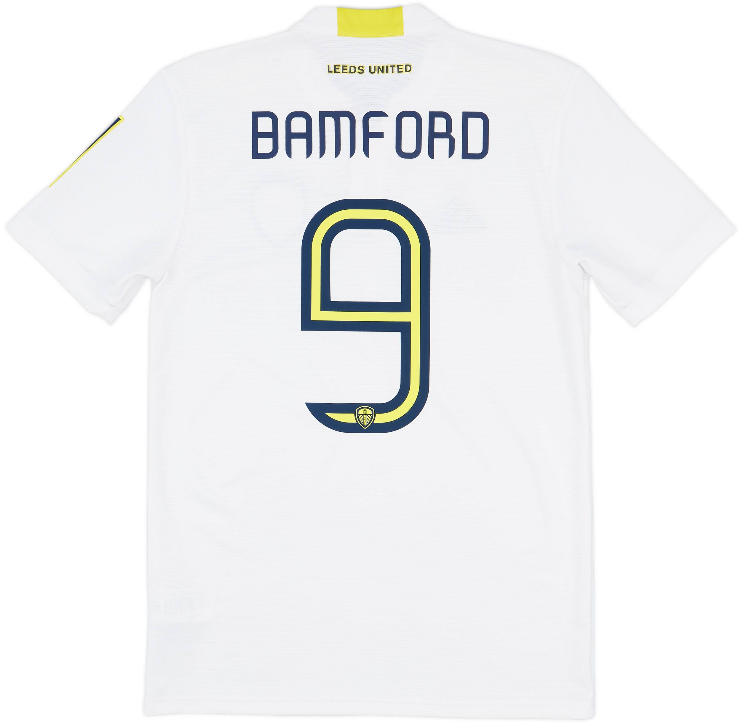 2021-22 Leeds United Home Shirt Bamford #9 - 9/10 - (S)
