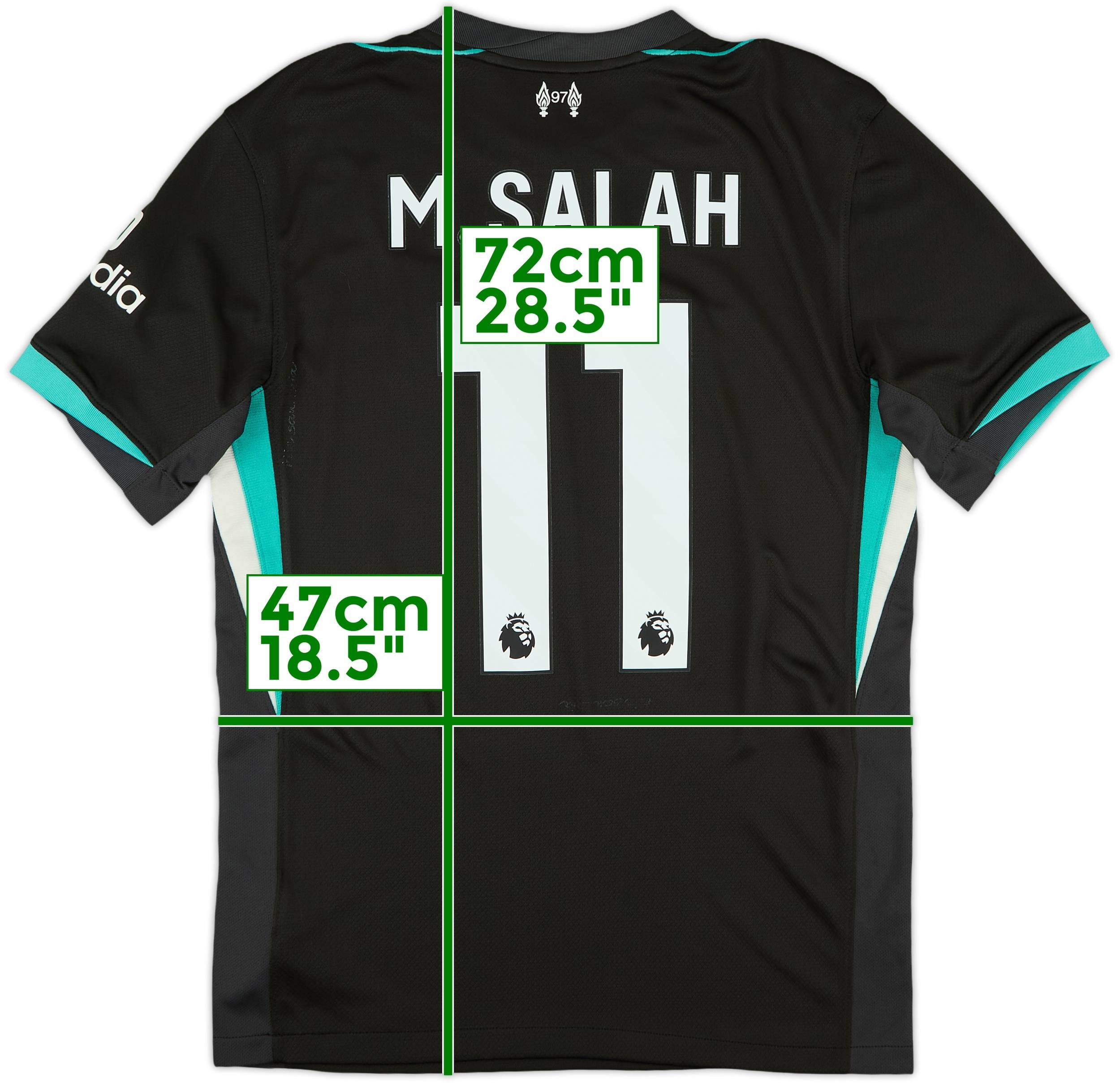 2024-25 Liverpool Away Shirt M.Salah #11 - 6/10 - (S)