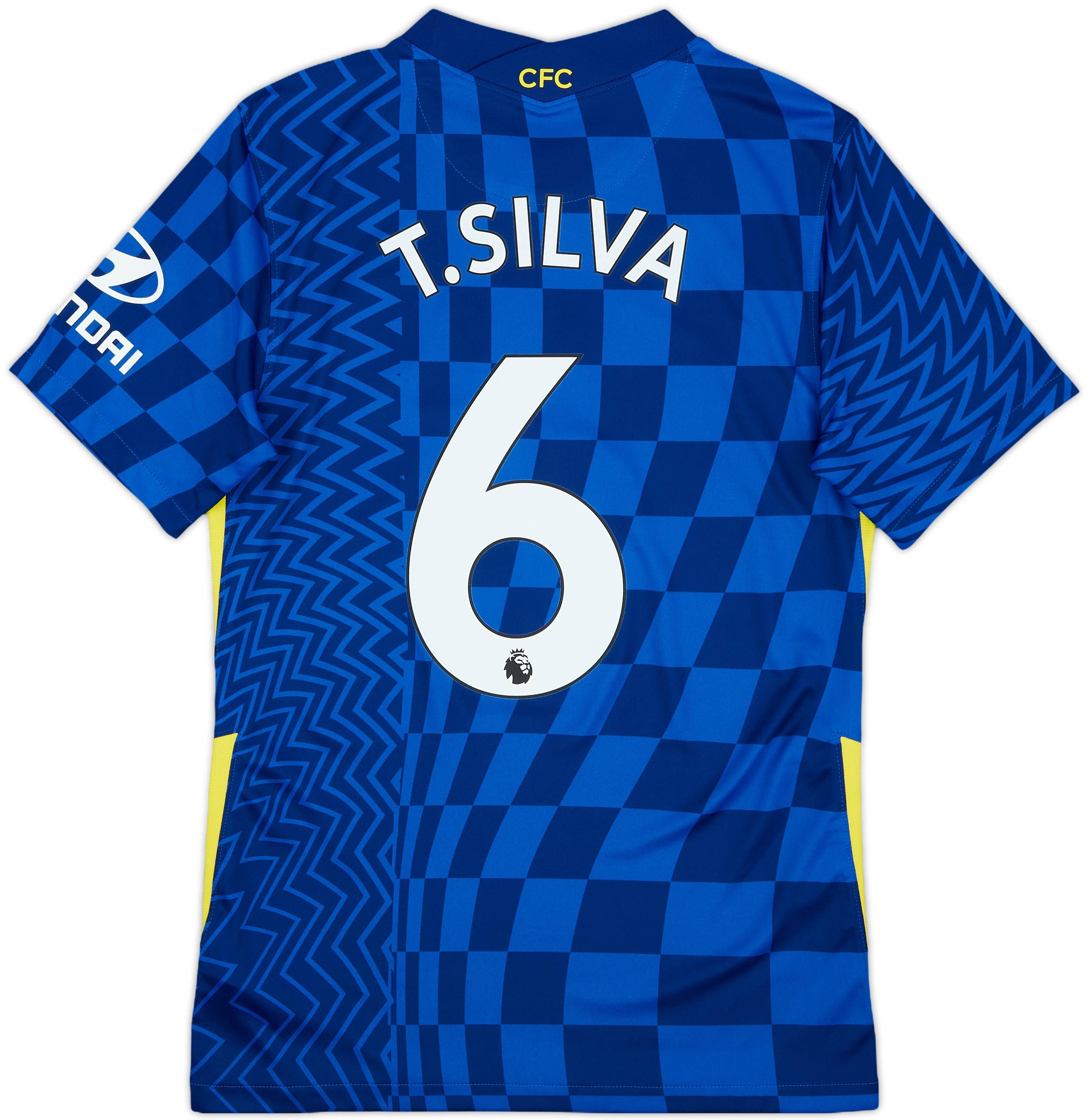 Chelsea T.SILVA ユニフォーム 2022/23 Chelsea Authentic Third Jersey #6 T. Silva Large Player