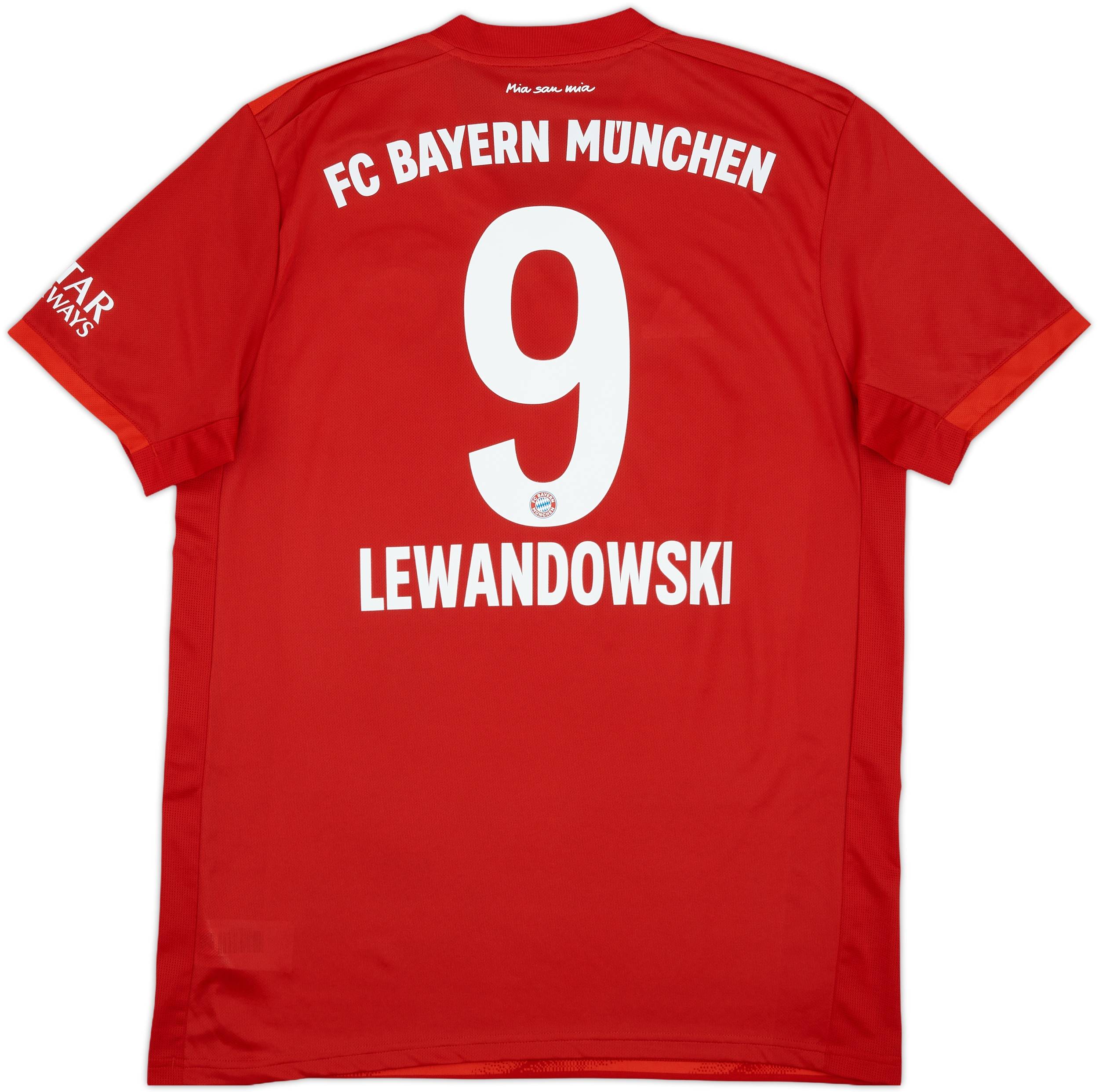 2019-20 Bayern Munich Home Shirt Lewandowski #9 - 10/10 - (L)