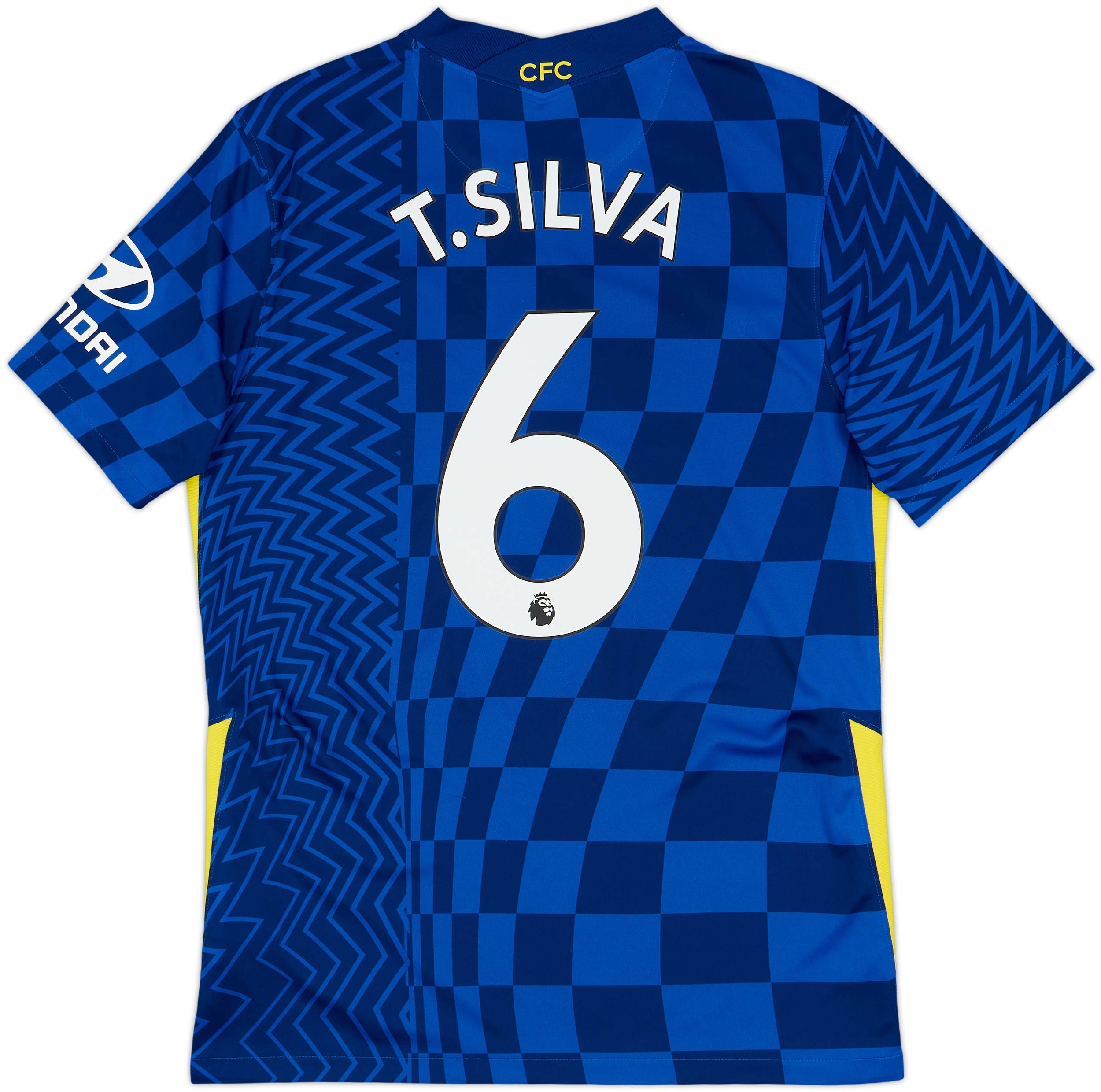 2021-22 Chelsea Home Shirt T.Silva #6 - 9/10 - (M)