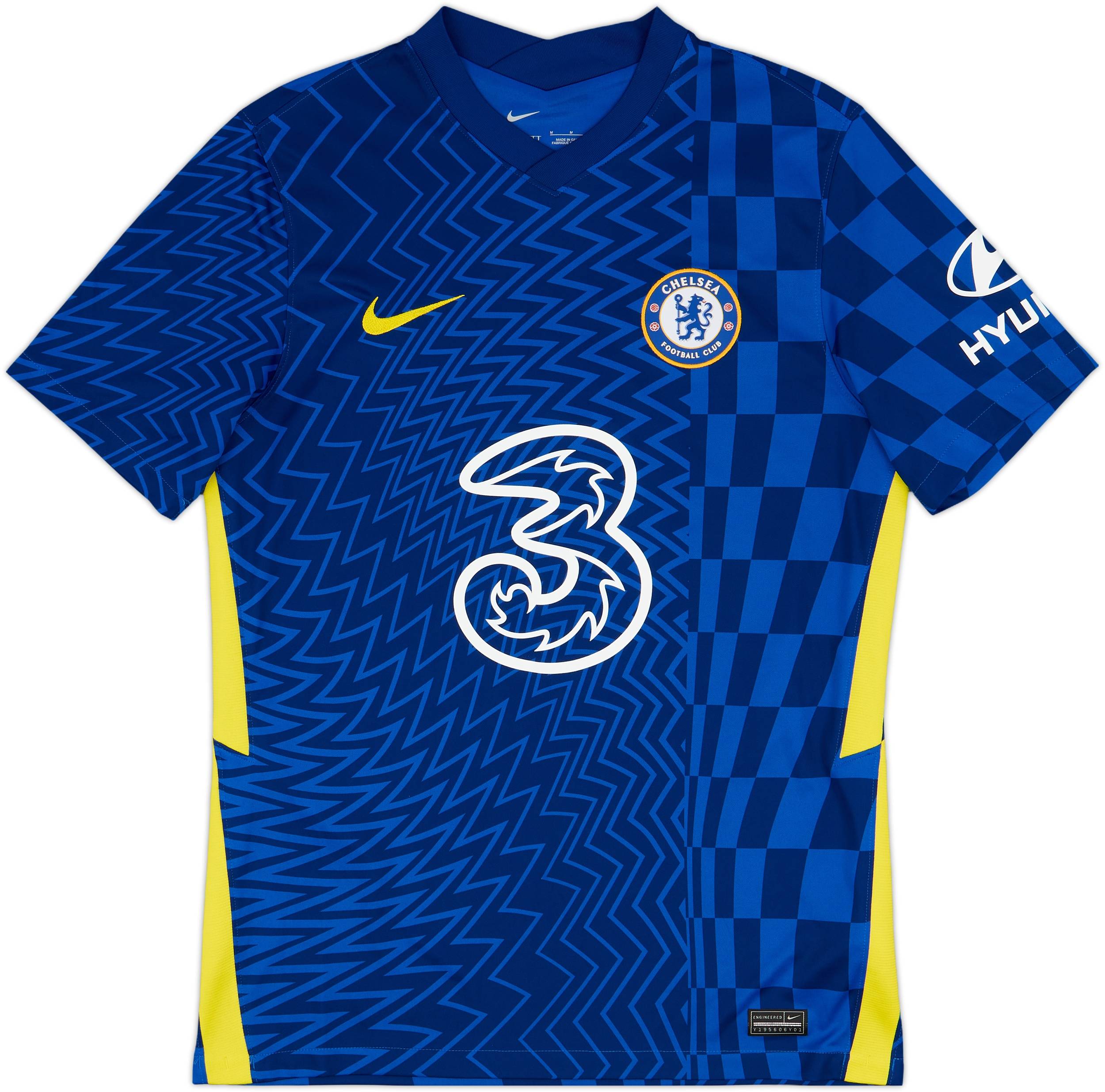 2021-22 Chelsea Home Shirt T.Silva #6 - 9/10 - (M)