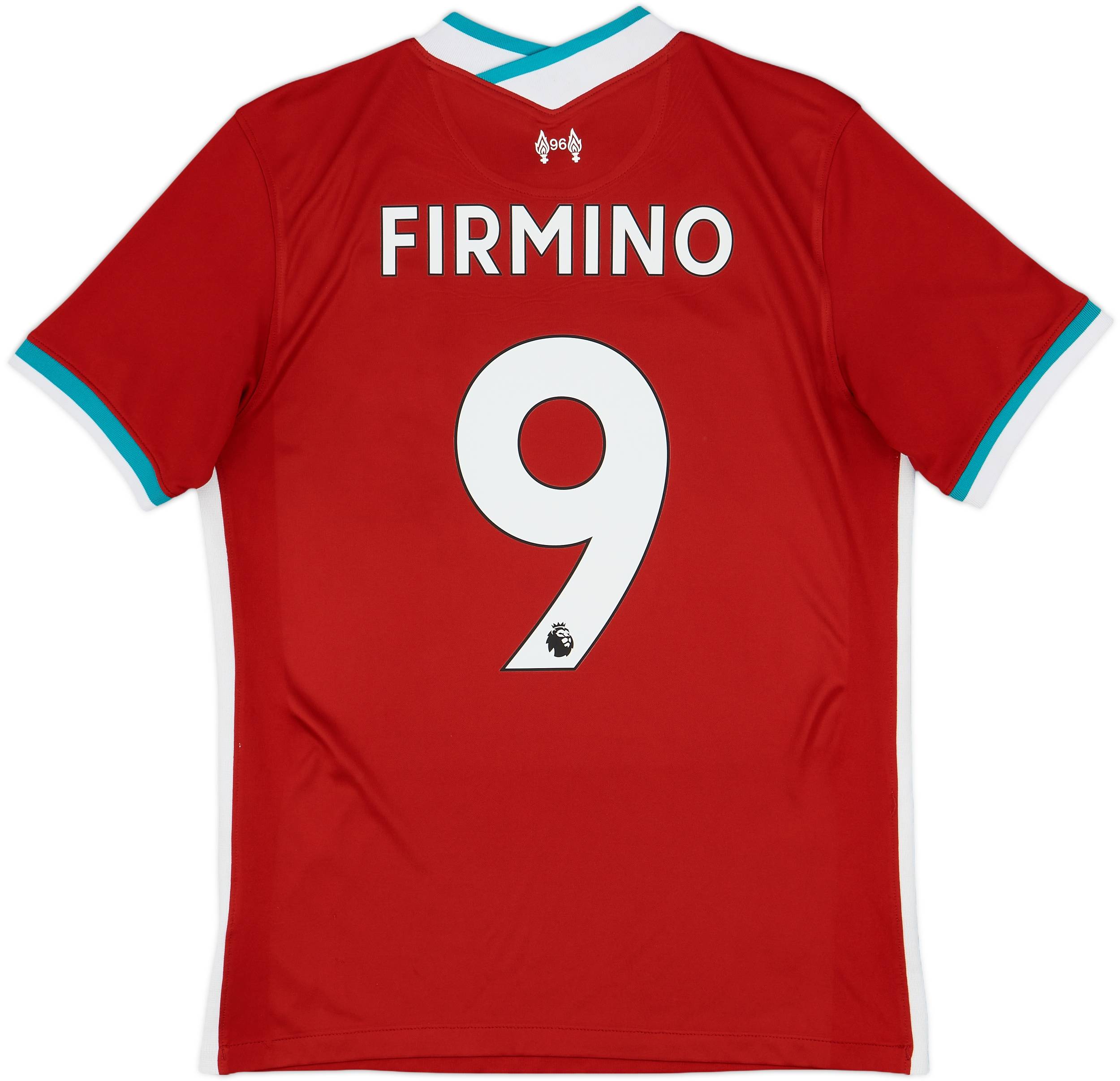 2020-21 Liverpool Home Shirt Firmino #9 - 7/10 - (M)