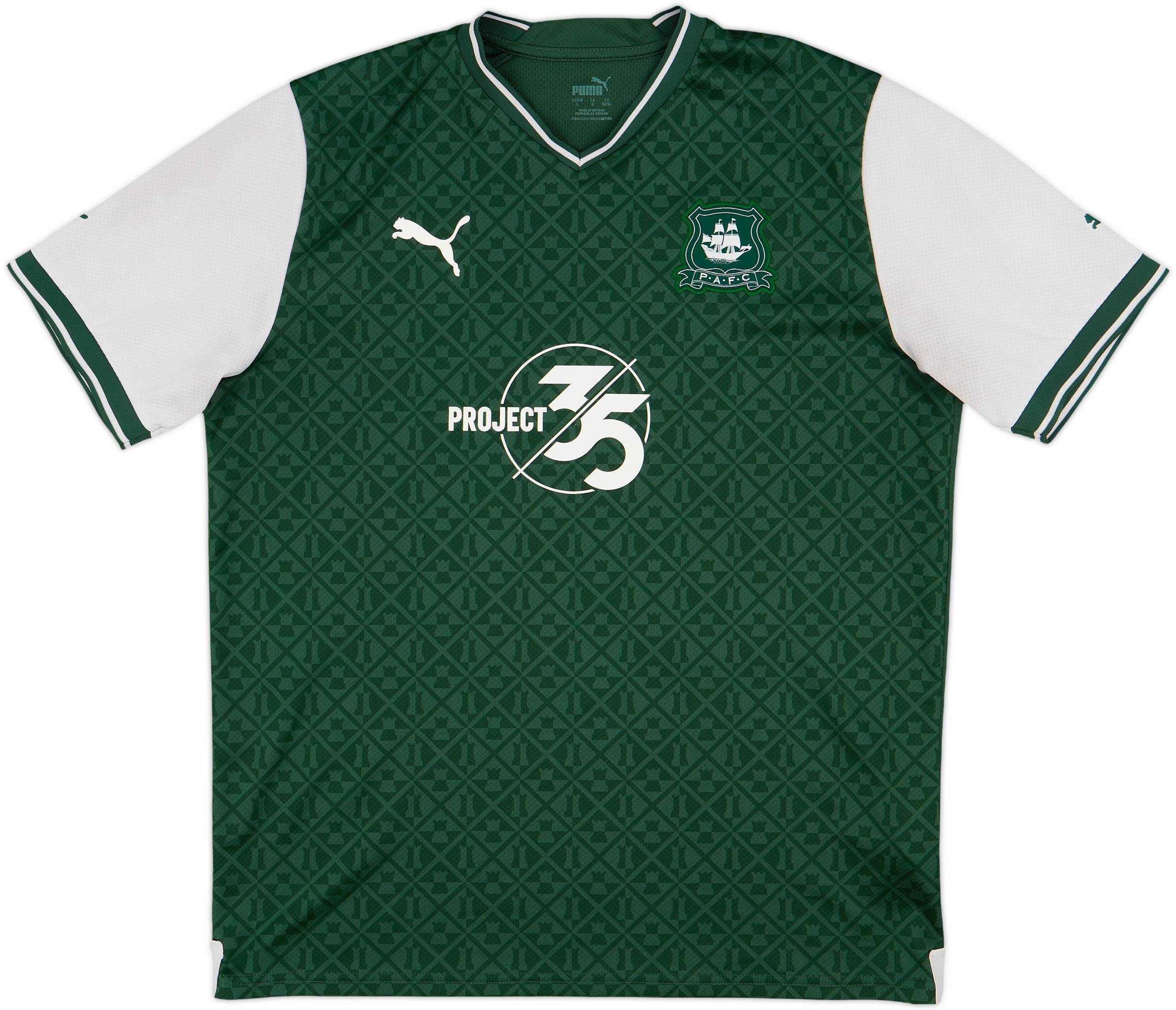 2022-23 Plymouth Home Shirt - 7/10 - (L)