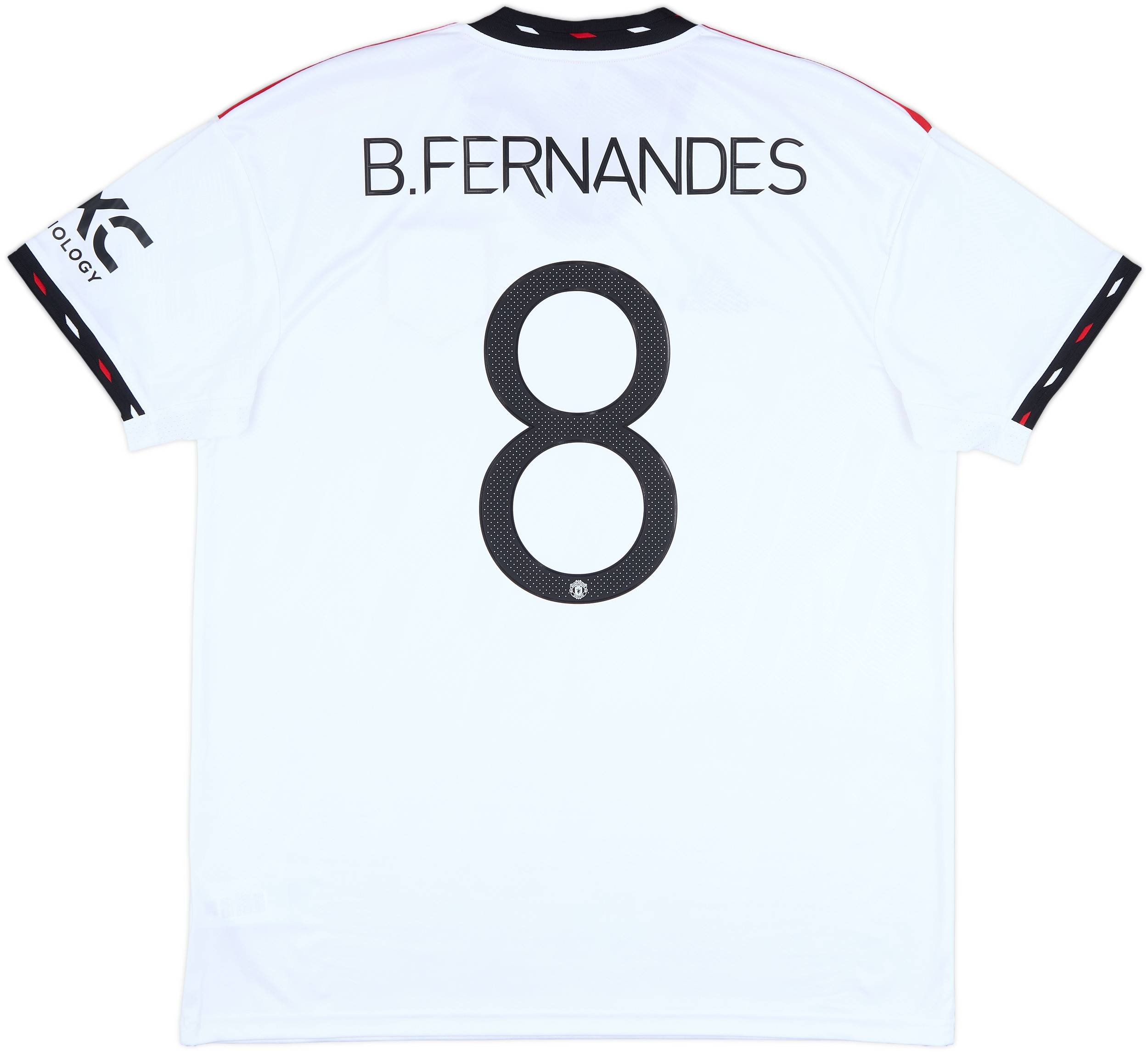 2022-23 Manchester United Away Shirt B.Fernandes #8 - 10/10 - (XL)
