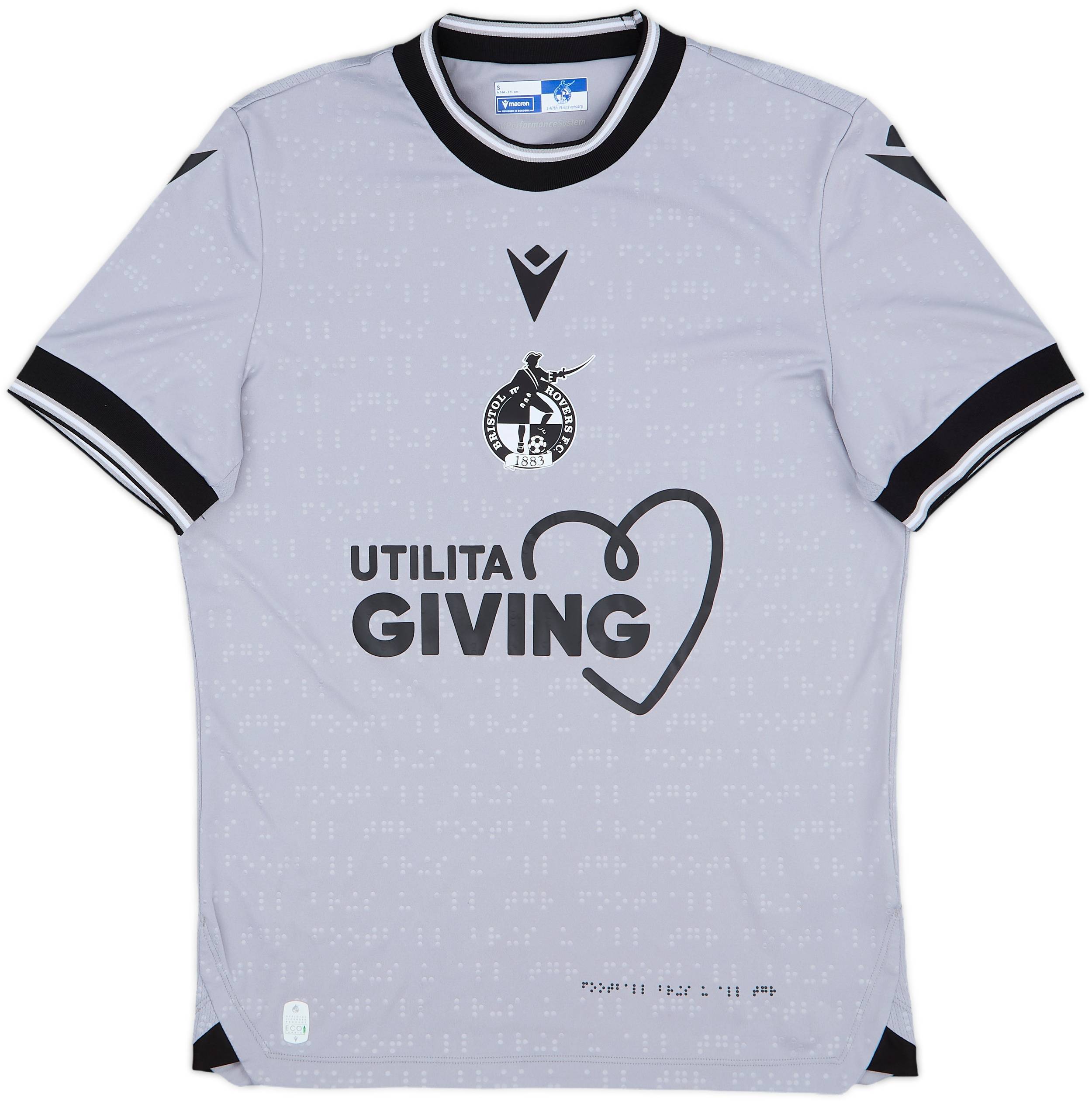 2023-24 Bristol Rovers Away Shirt - 10/10 - (S)