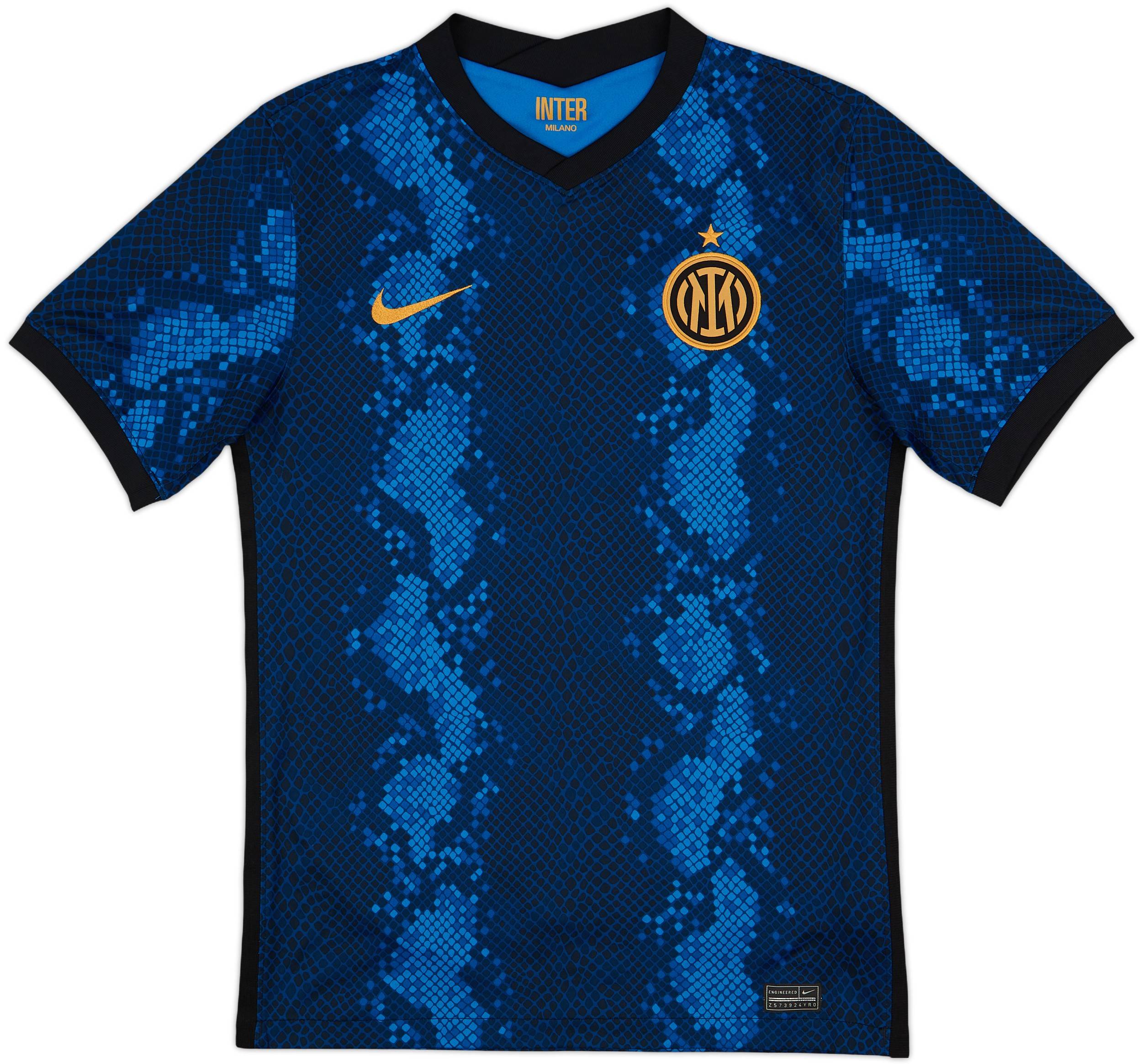 2021-22 Inter Milan Home Shirt - 9/10 - (S)