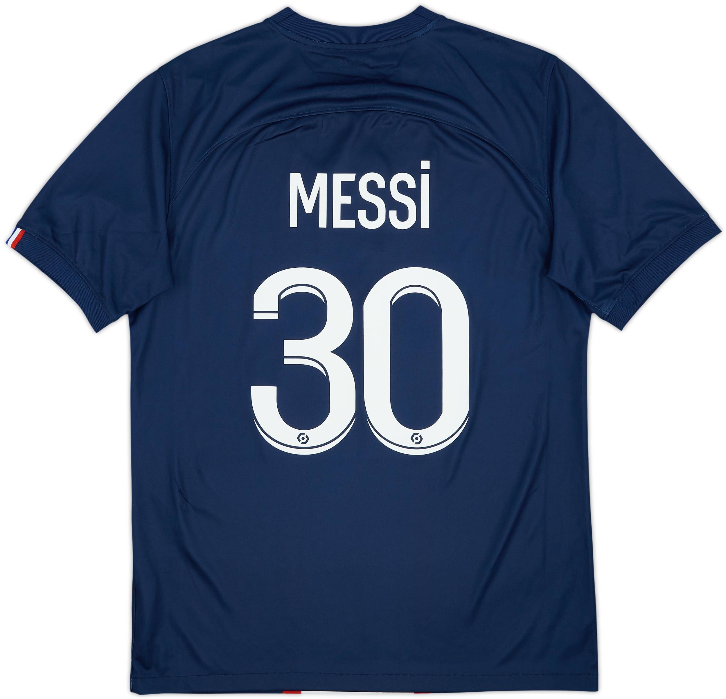 2022-23 Paris Saint-Germain Home Shirt Messi #30 - 7/10 - (M)