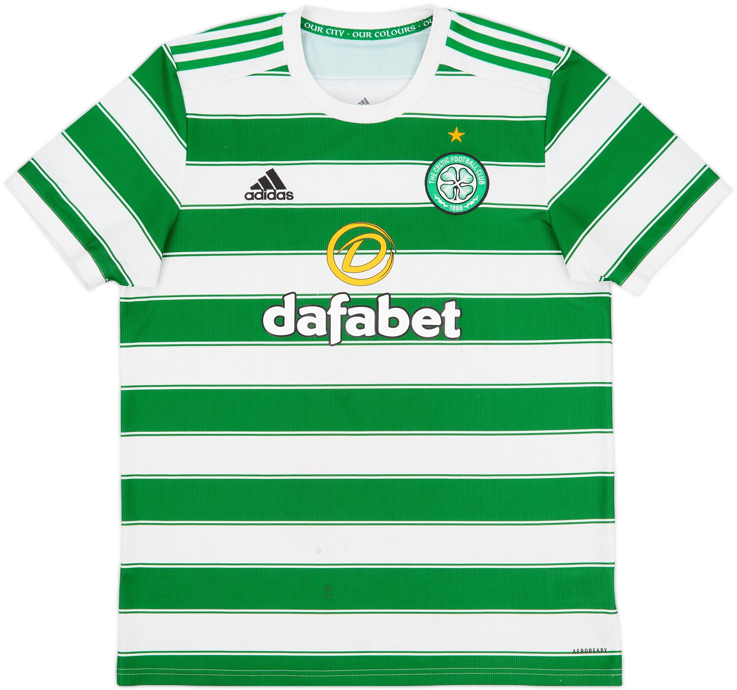2021-22 Celtic Home Shirt - 6/10 - (L)