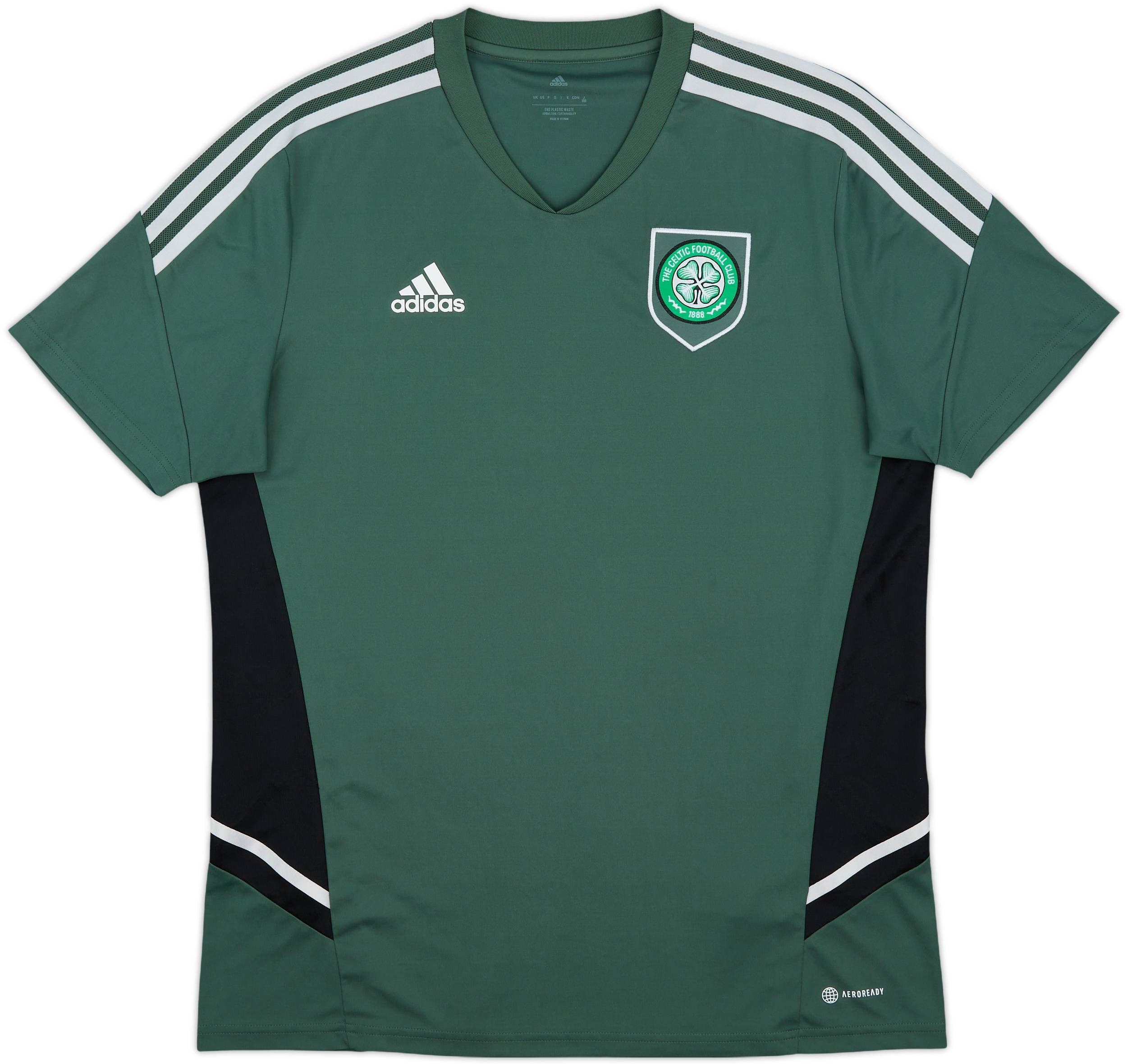 2022-23 Celtic adidas Training Shirt - 9/10 - (L)