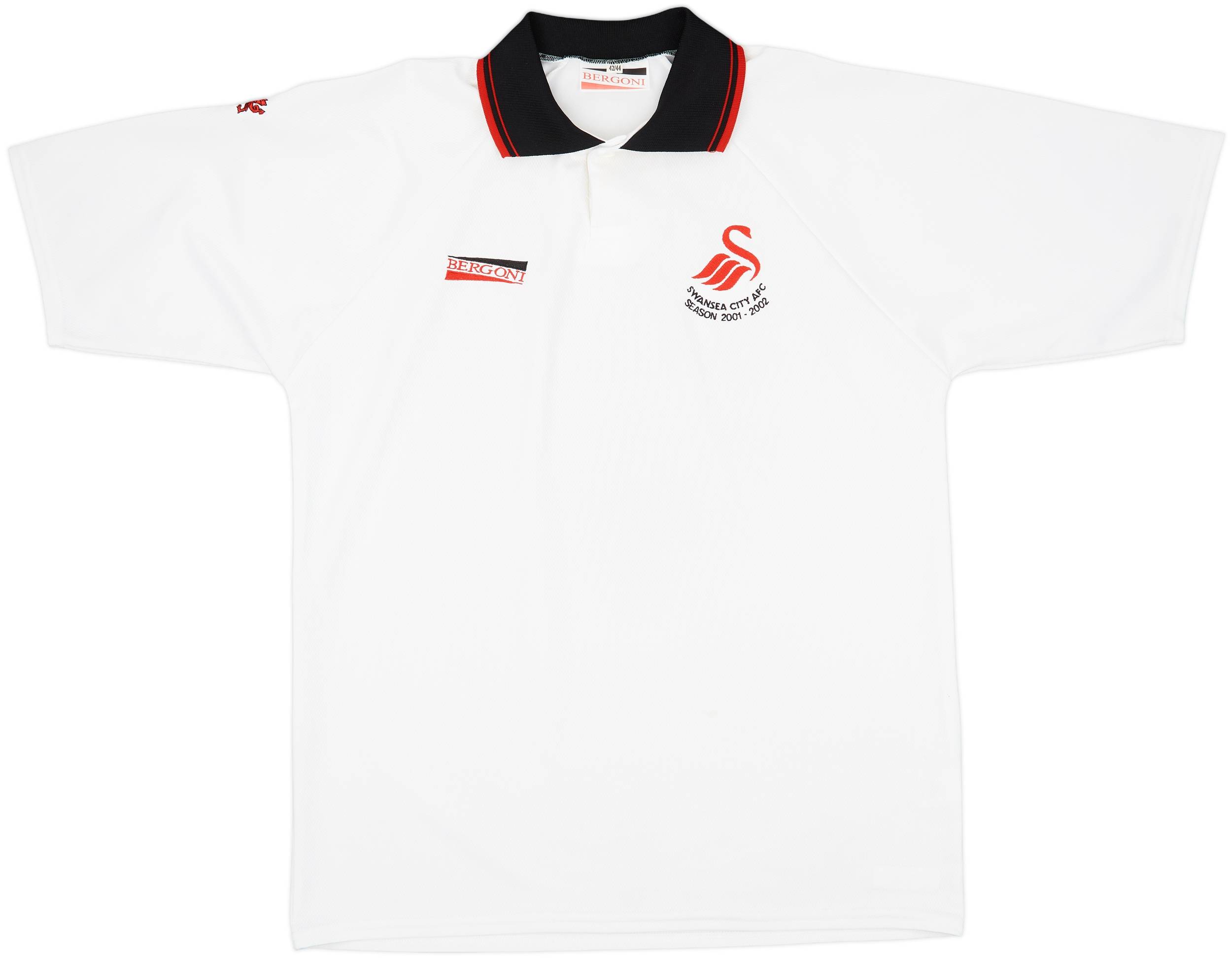 2001-02 Swansea City Home Shirt - 7/10 - (L)