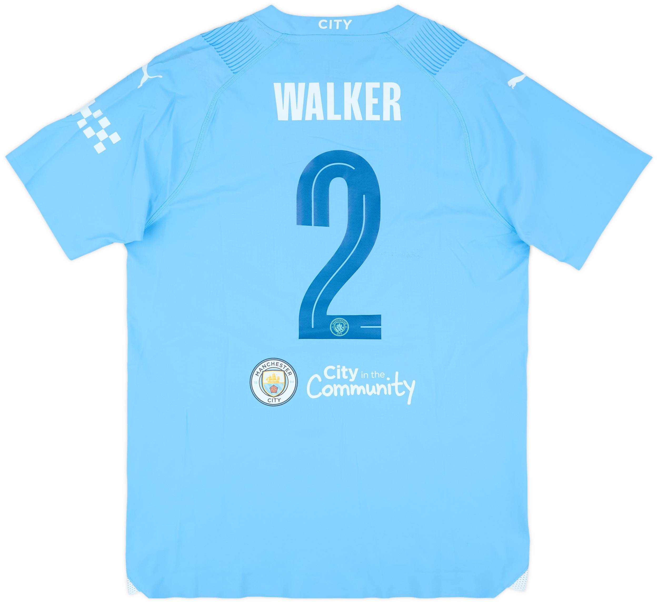 2023-24 Manchester City Match Issue FA Cup Final Home Shirt