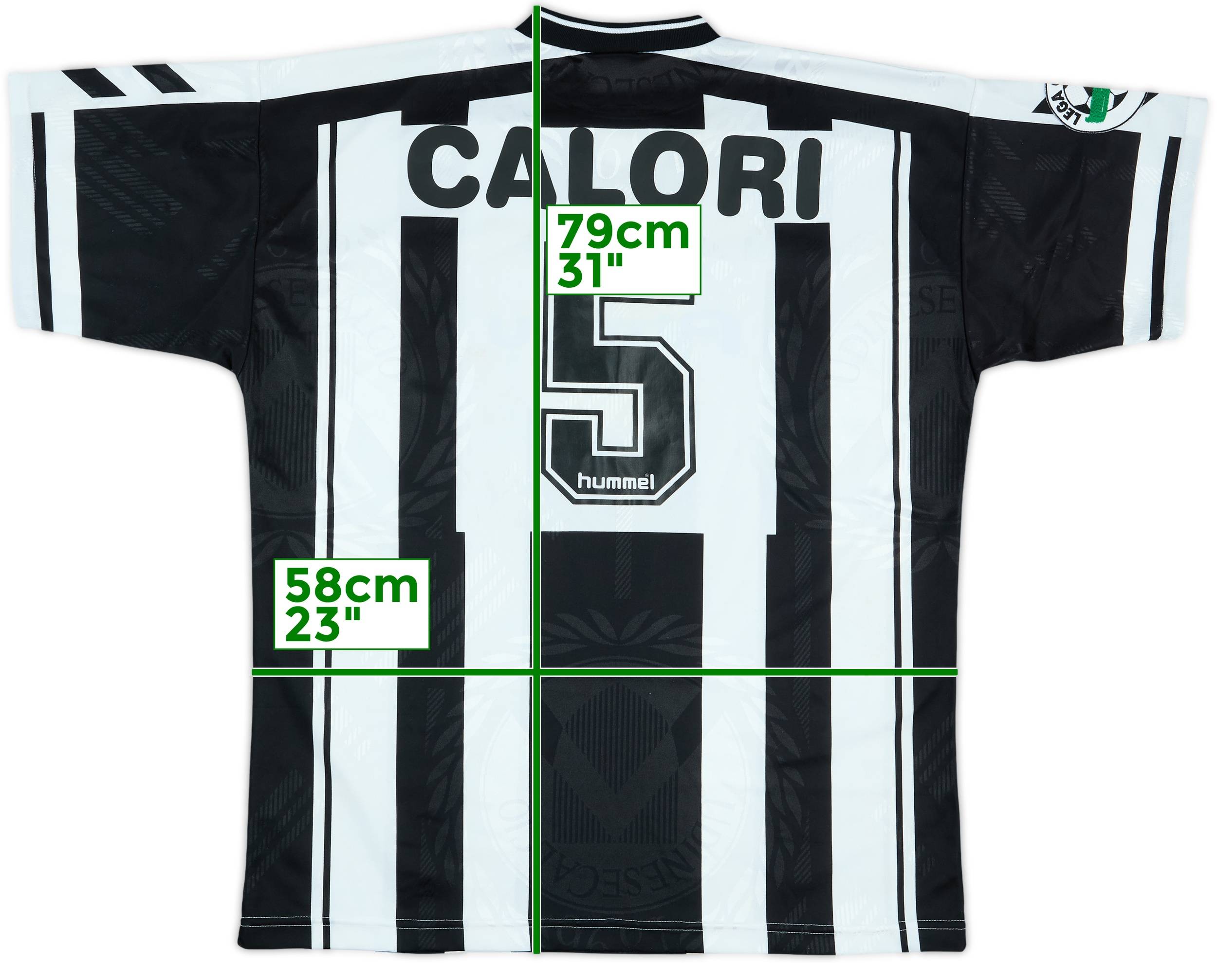 1997-98 Udinese Match Issue Home Shirt Calori #5