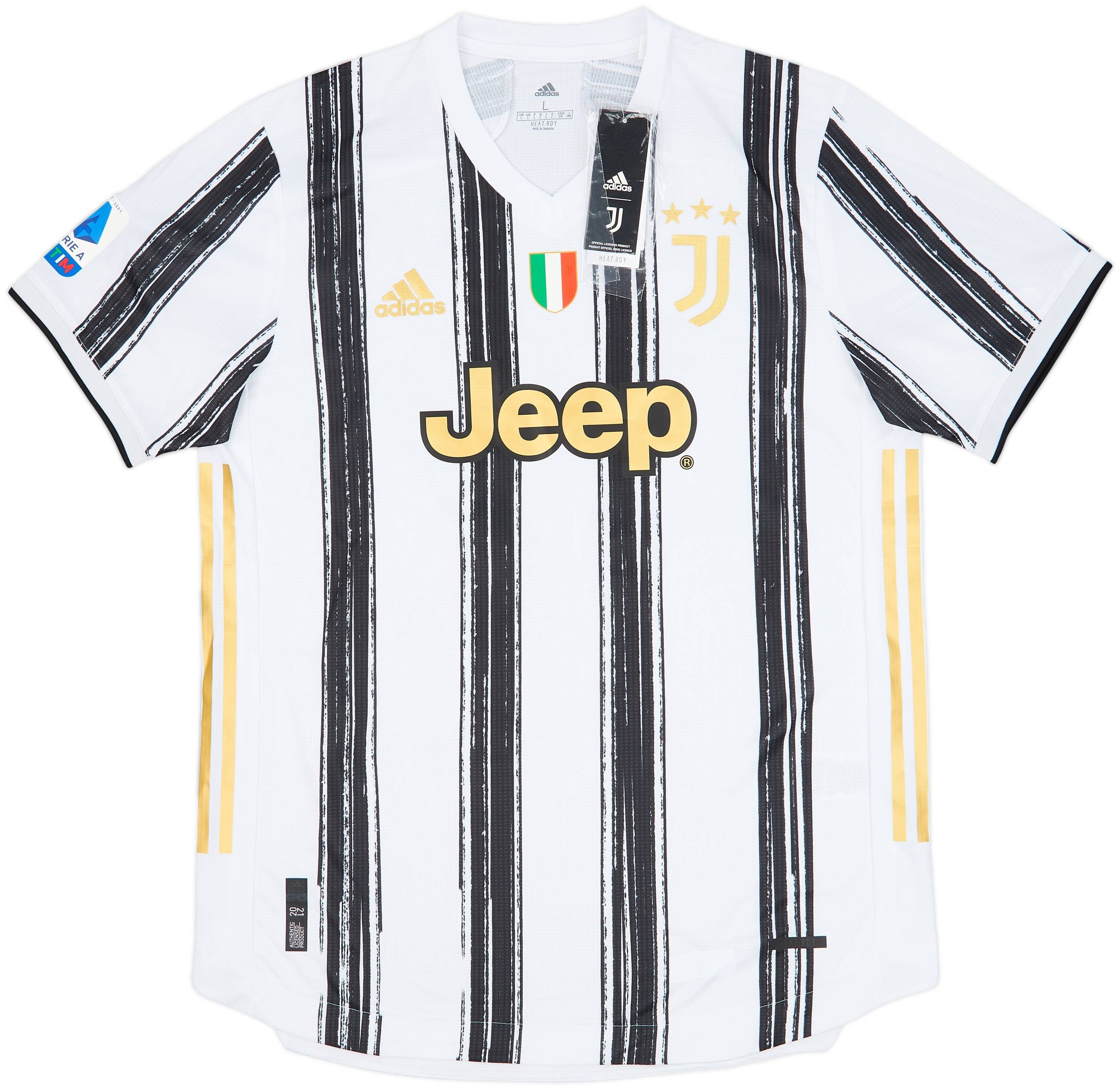 あんじゅ 2020-21 Juventus Authentic Home Shirt Alex Sandro #12 (L)