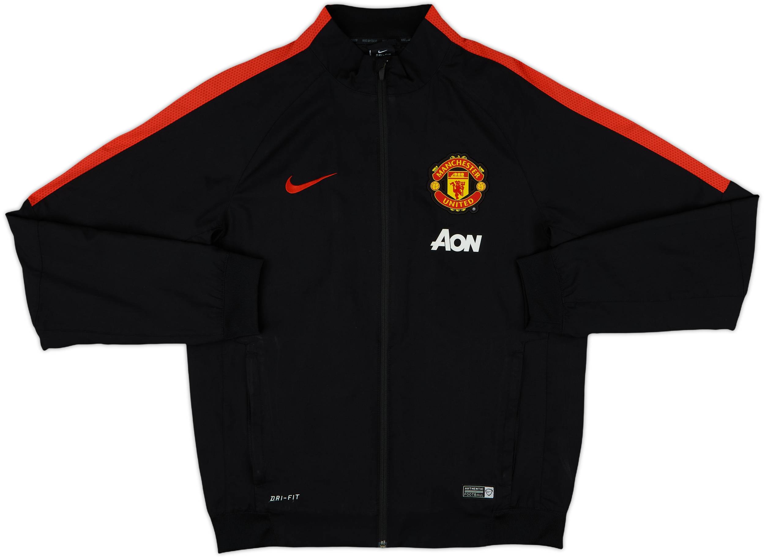 2014-15 Manchester United Nike Track Jacket - 8/10 - (M)