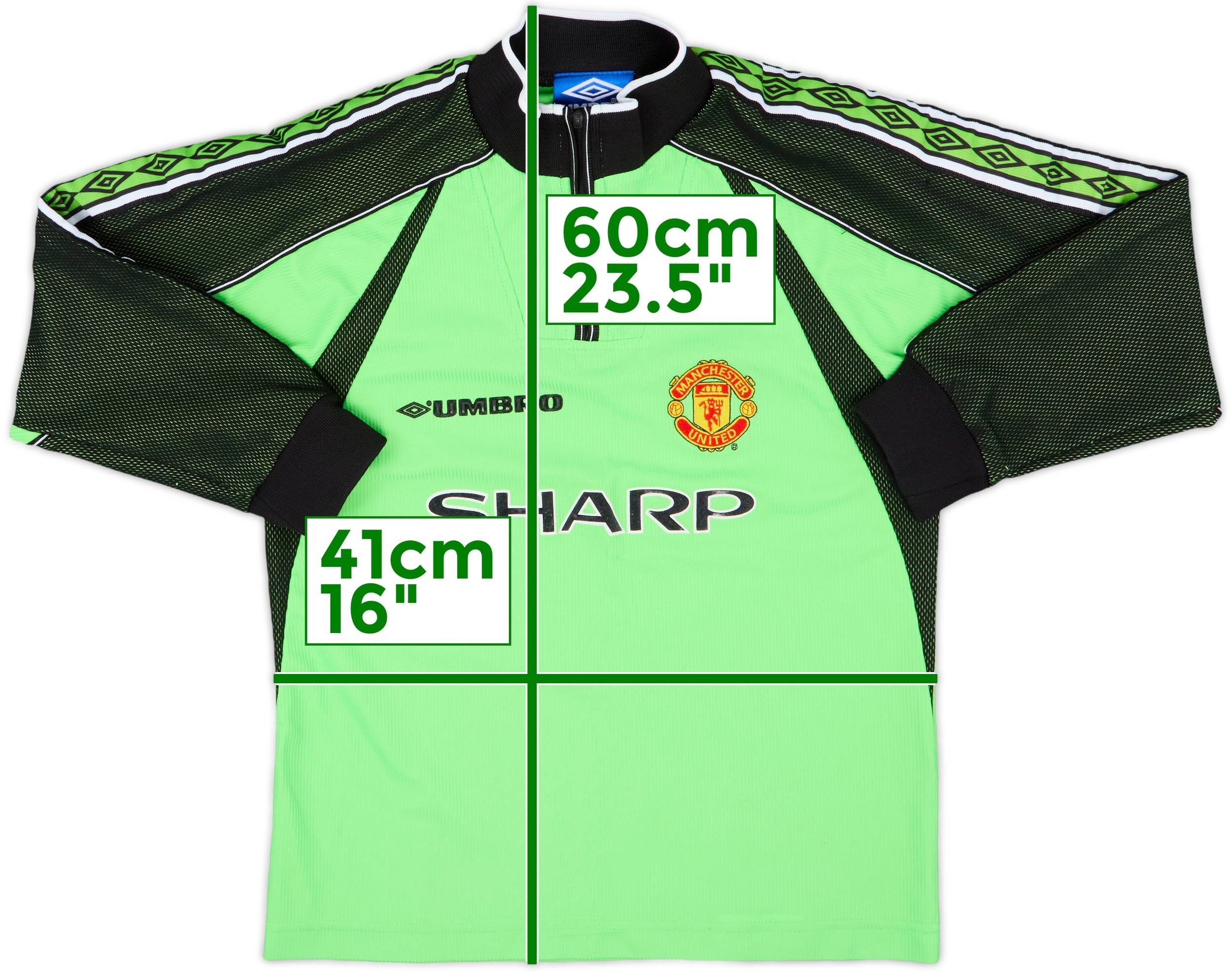 【マンチェスターU】 98/99 サッカー ユニフォーム GK 緑 XL ★希少 マンチェスターU】 98/99 サッカー ユニフォーム GK 緑 XL ☆希少