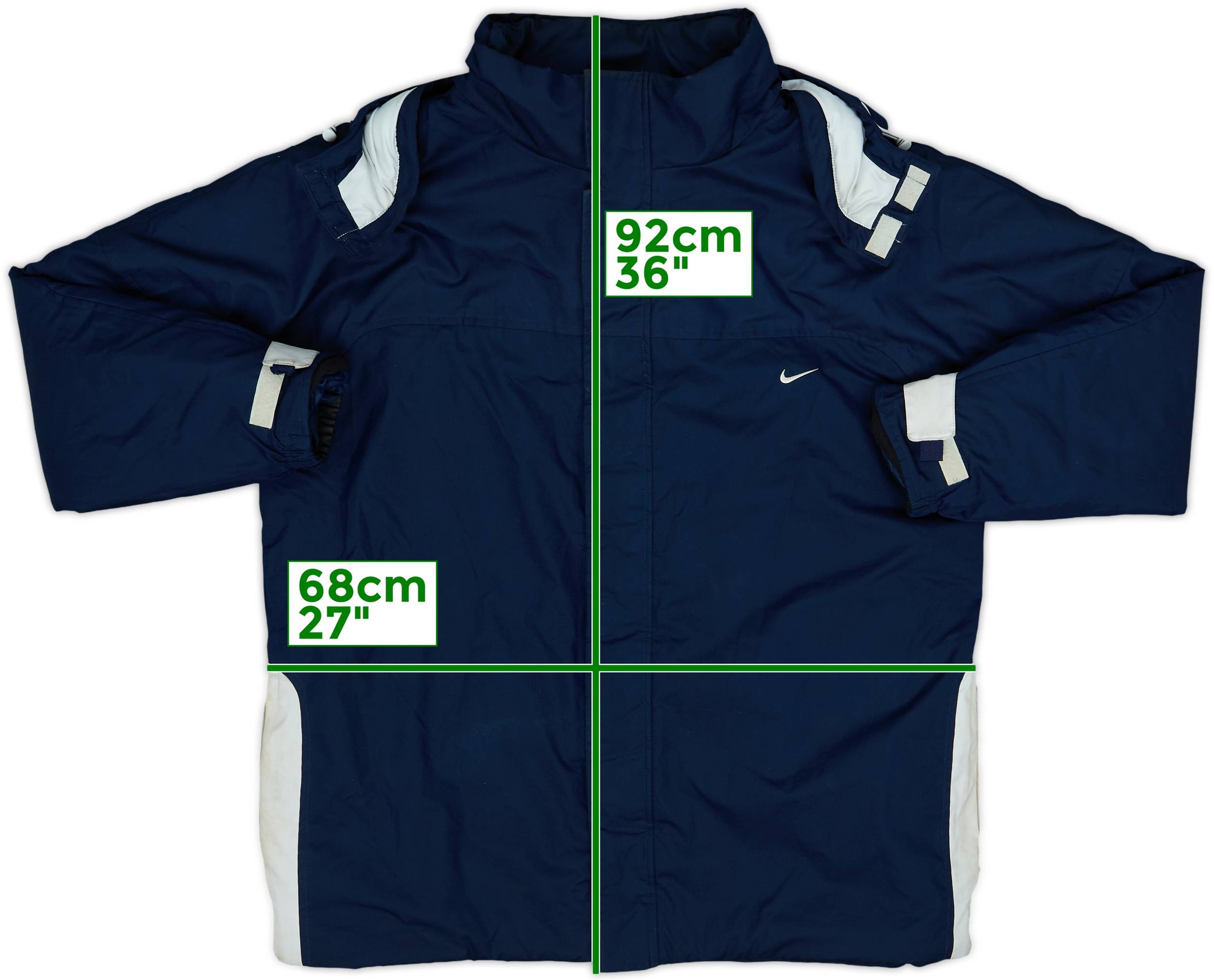 2003-04 Nike Template Padded Bench Coat - 7/10 - (L)
