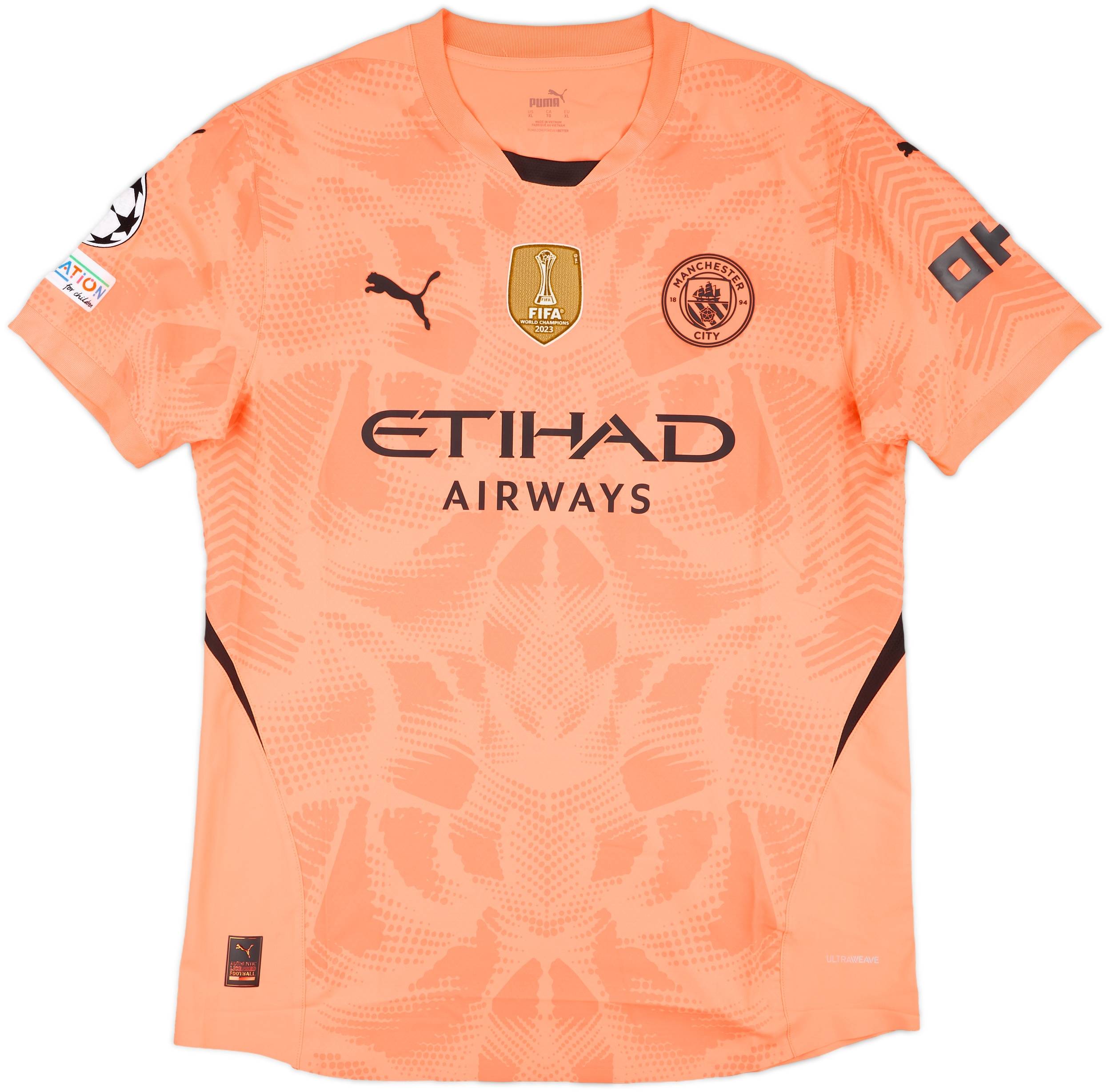2024-25 Manchester City Match Issue Champions League GK