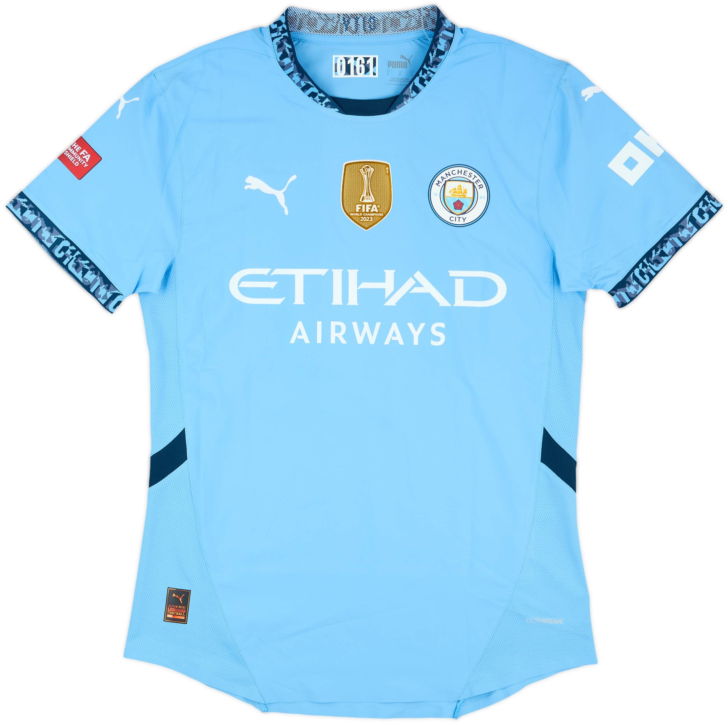 2024-25 Manchester City Match Issue Community Shield Home