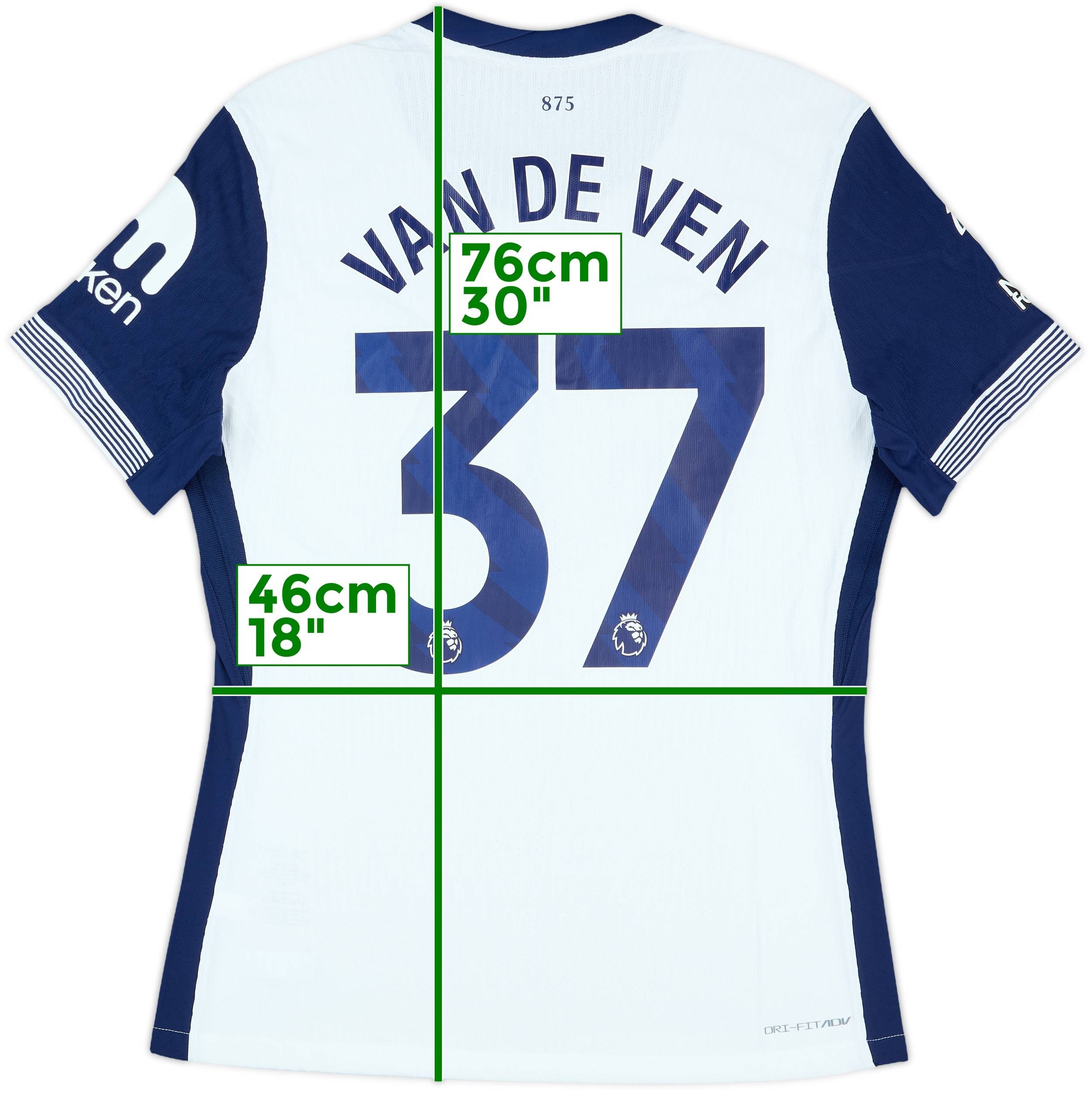 トッテナム VAN DE VEN 37 24-25ファンデフェン 正規品 トッテナム VAN DE VEN 37 24-25ファンデフェン 正規品 2025年