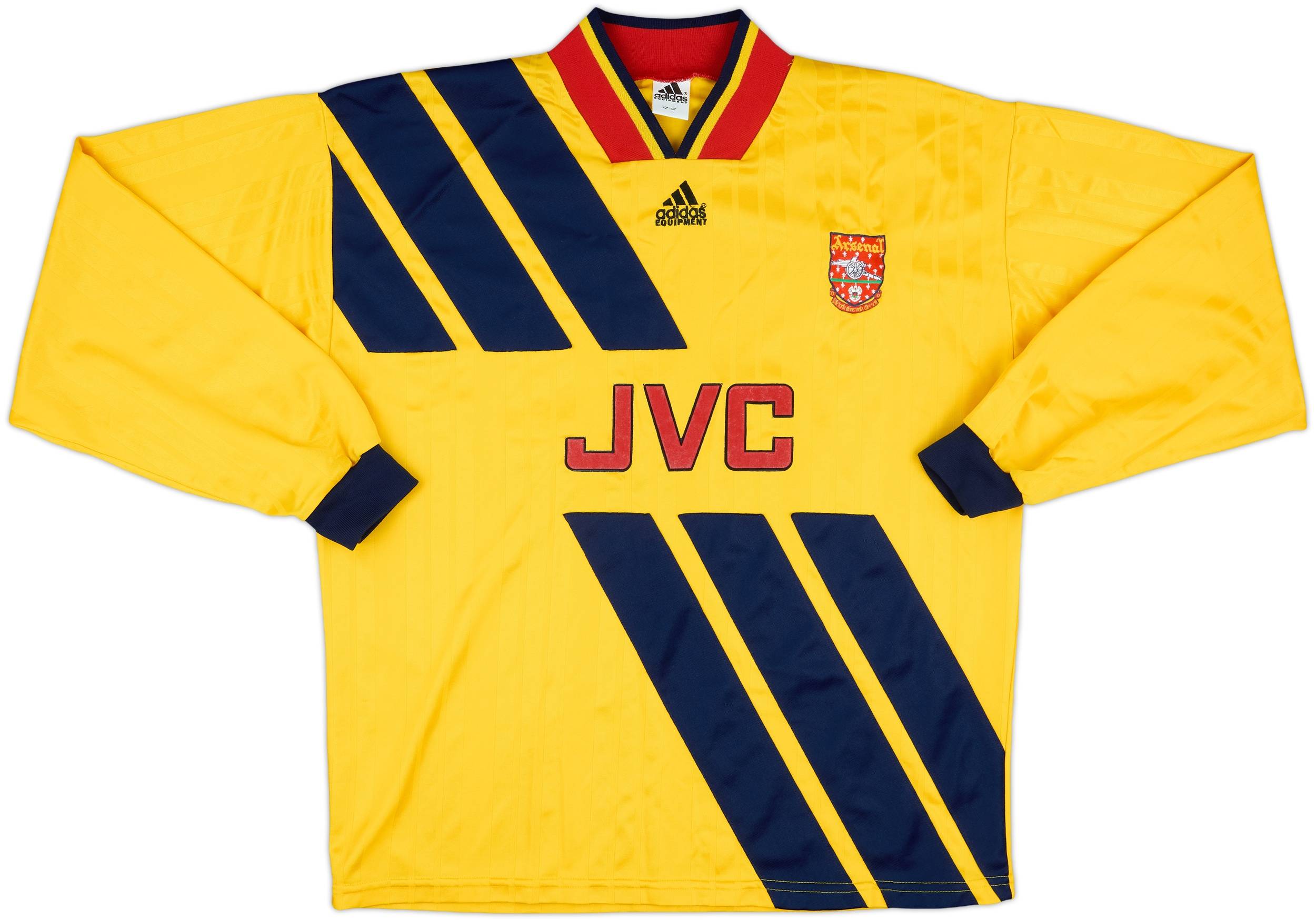 1993-94 Arsenal Match Issue Away L/S Shirt #14