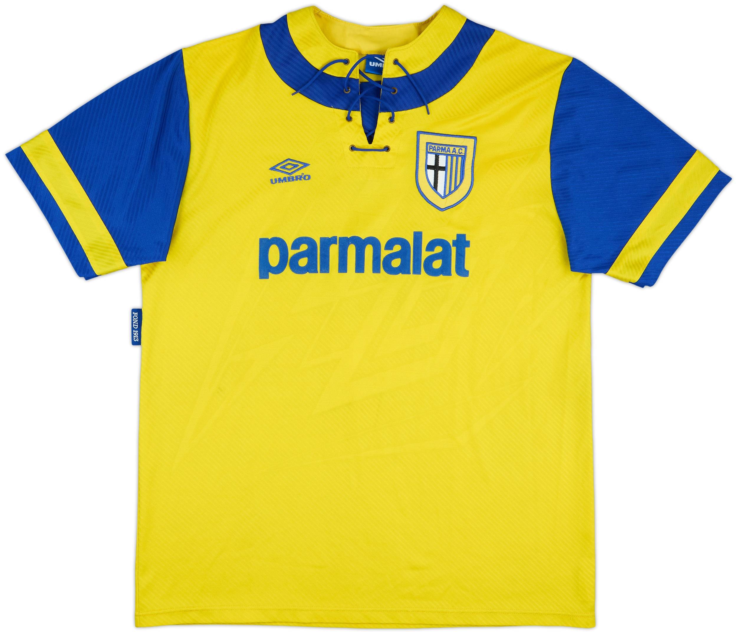 1993-94 Parma Match Issue Away Shirt #10