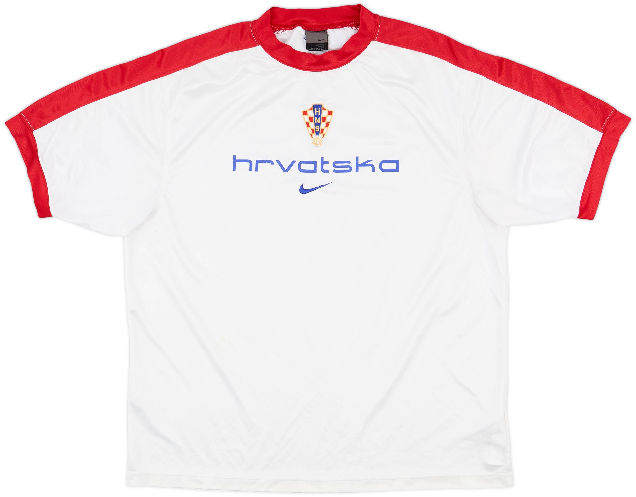 2002-03 Croatia Nike Training Shirt - 7/10 - (L)