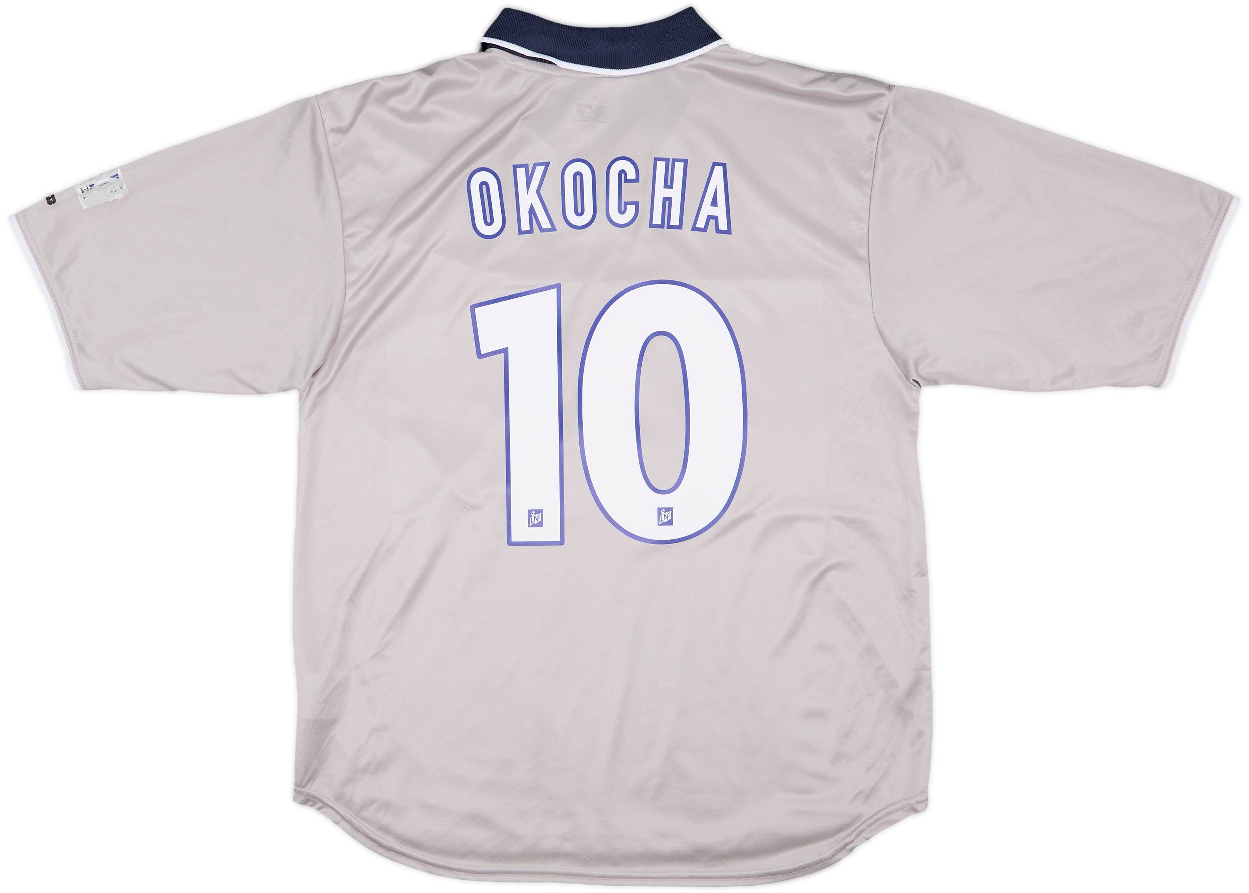 2000-01 Paris Saint-Germain Away Shirt Okocha #10 - 7/10 - (L)