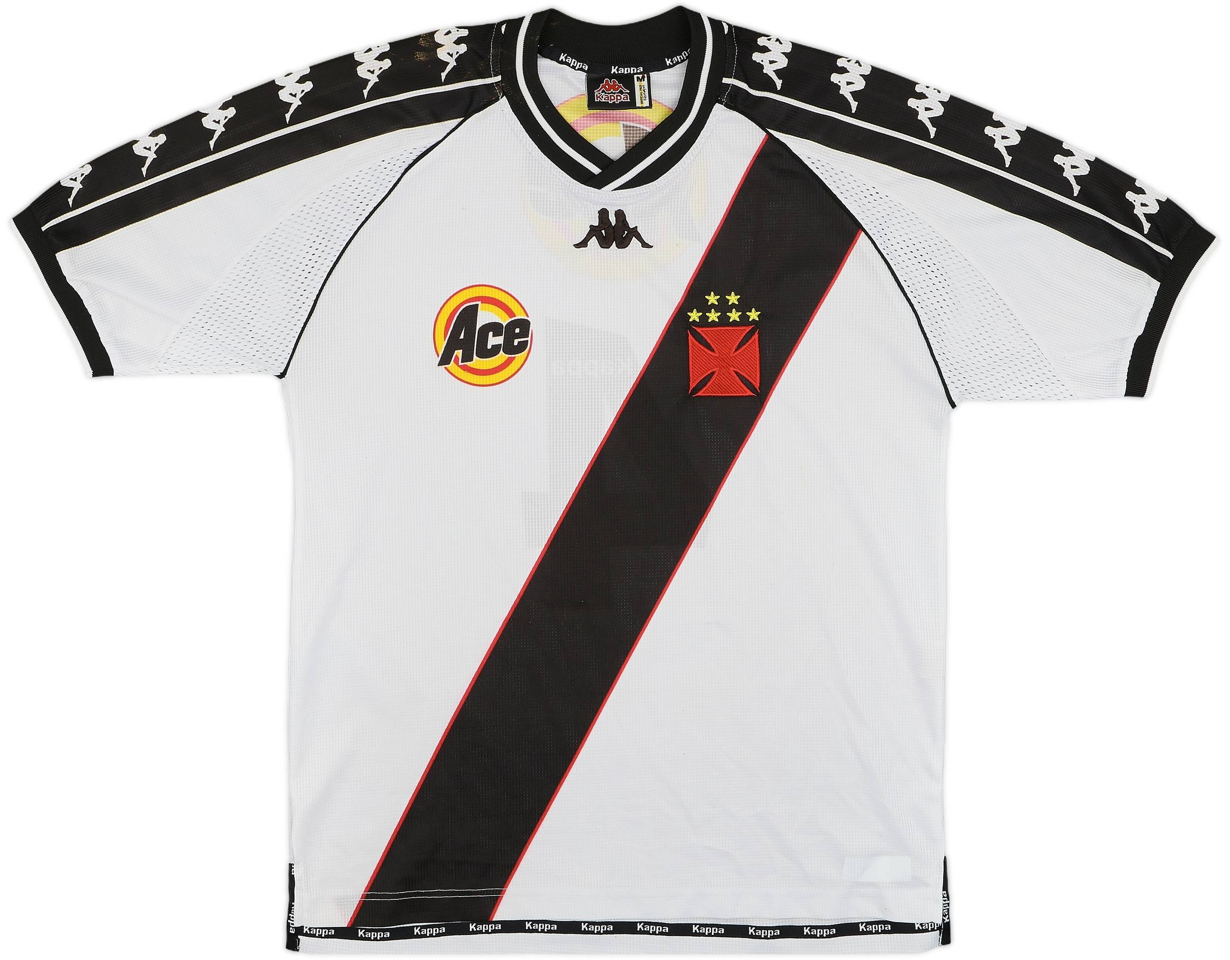 Kappa サッカーウェア Vasco da Gama M 1999/2000 1999-00 Vasco da Gama Home Shirt #4 - 9/10 - (M)