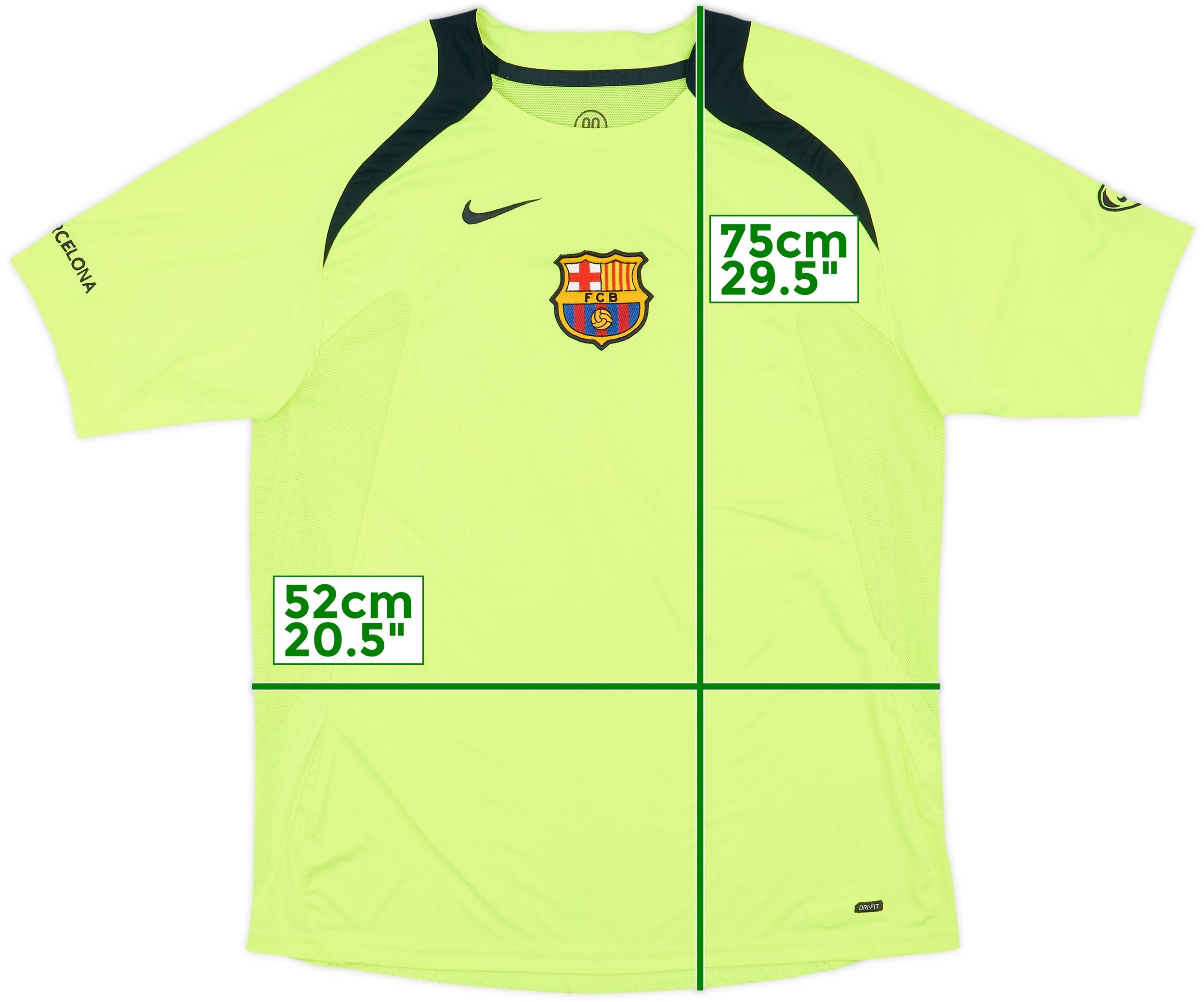 2005-06 Barcelona Nike Training Shirt - 8/10 - (M)