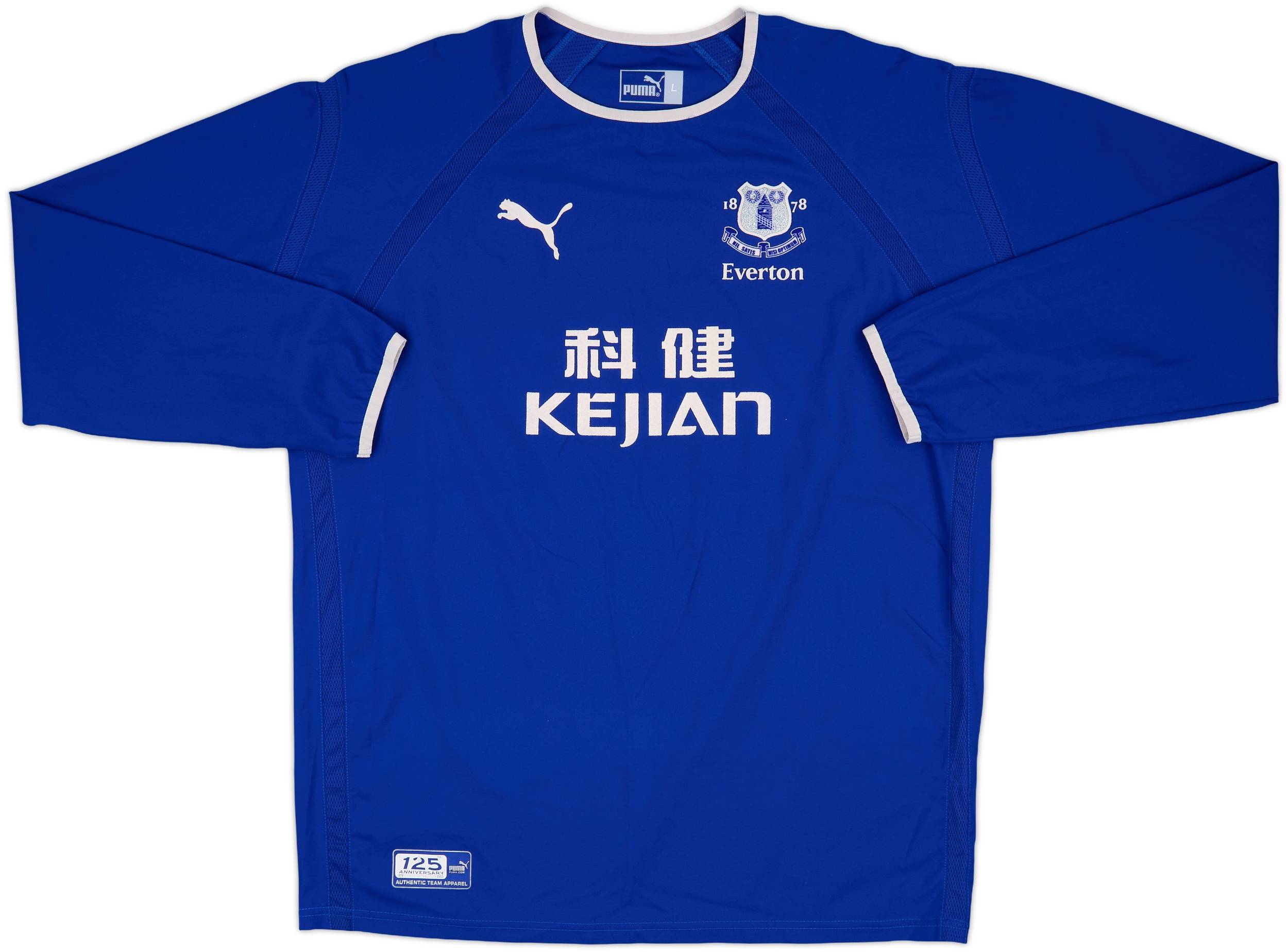PUMA - エバ〜トン2003/2004 ROONEY 18 Mサイズ 2003/04 ROONEY #18 Everton Vintage PUMA Home Football Shirt