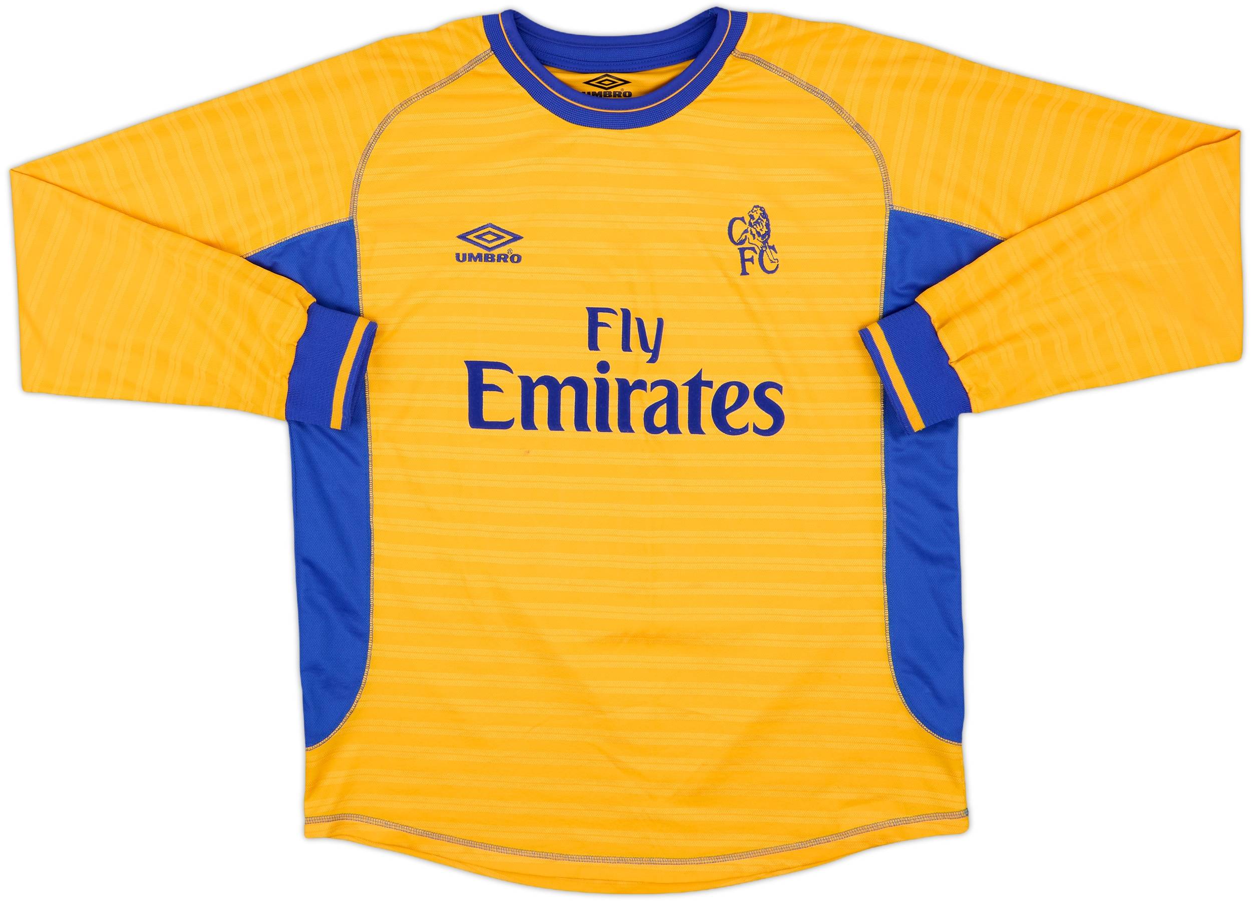 ウェア Chelsea 2001-2 Away Jersey LL Chelsea FC 2001-02 Away Kit