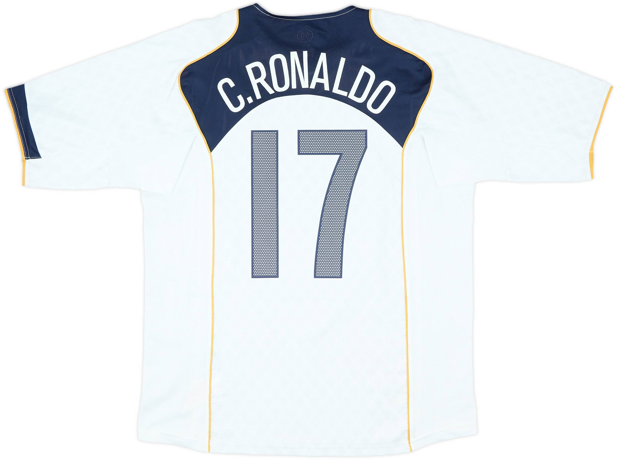 2004-06 Portugal Away Shirt C.Ronaldo #17 - 9/10 - (L)