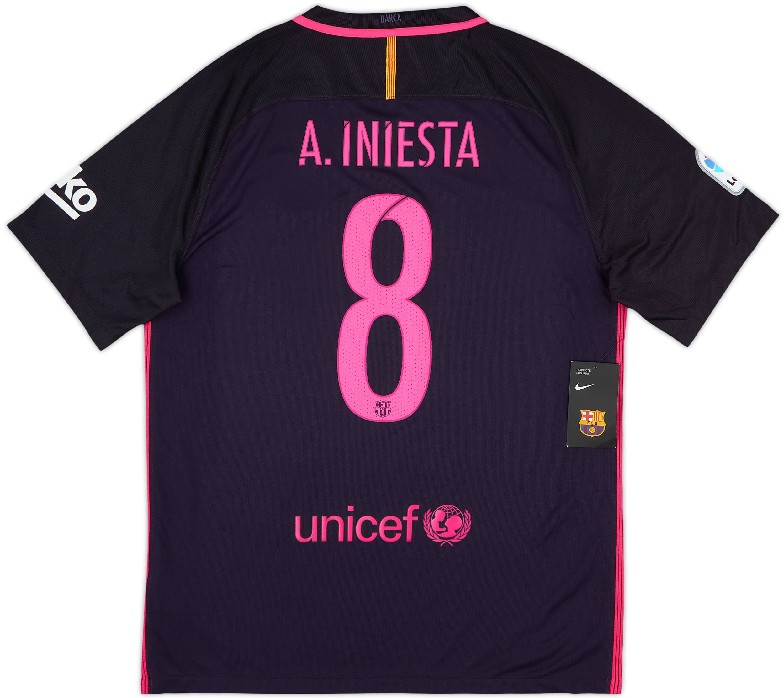 【選手支給品】16/17 UCL Iniesta選手#8 選手支給品】16/17 UCL Iniesta選手#8 - メルカリ