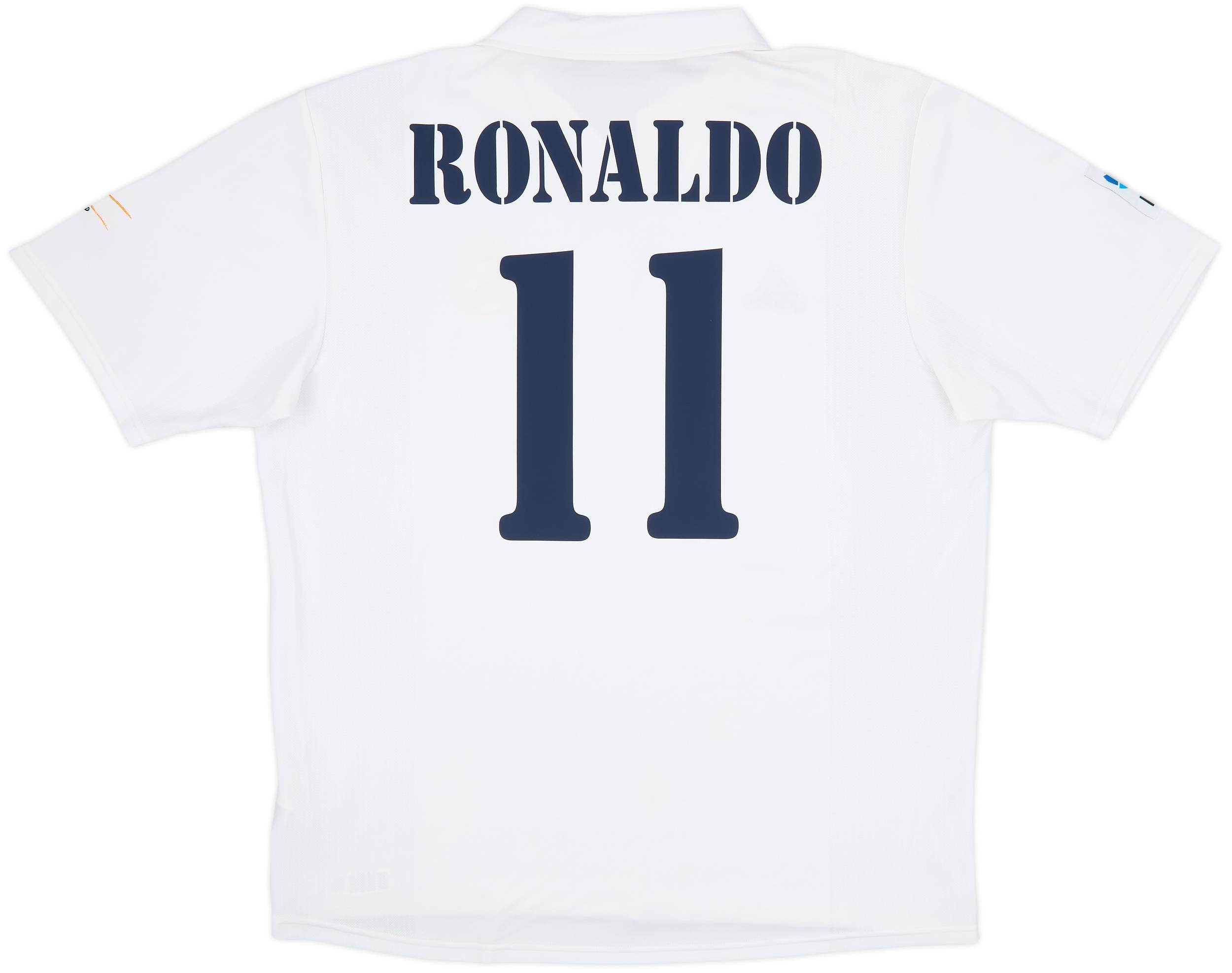 2002-03 Real Madrid Centenary Home Shirt Ronaldo #11 - 9/10 - (XL)
