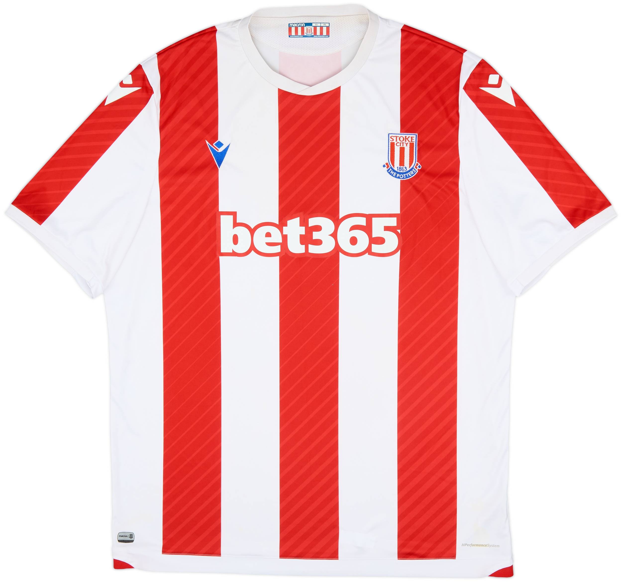2021-22 Stoke City Home Shirt 7/10 (4XL)