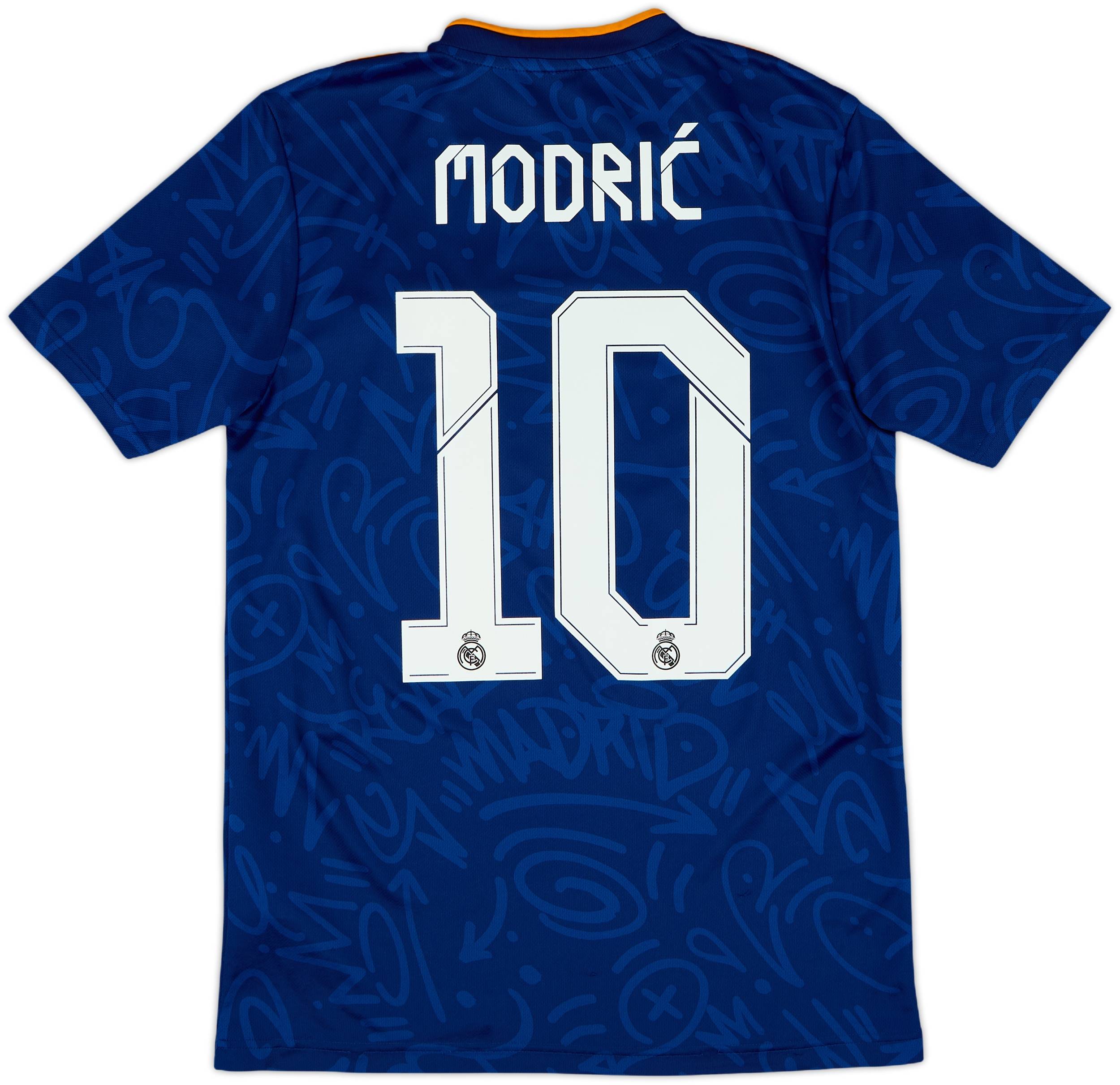 2021-22 Real Madrid Away Shirt Modric #10 - 9/10 - (S)