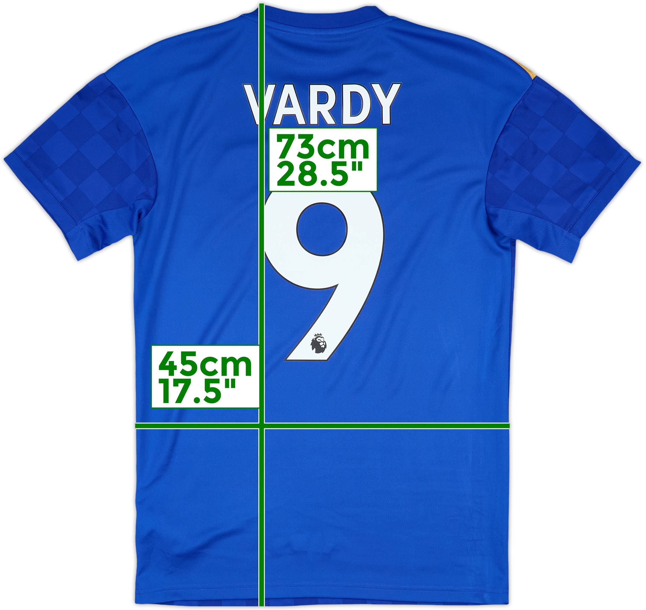 Leicester19-20 City VARDY 9 ユニフォームMサイズ 2019-20 Leicester Home Shirt Vardy #9 - 10/10 - (S)