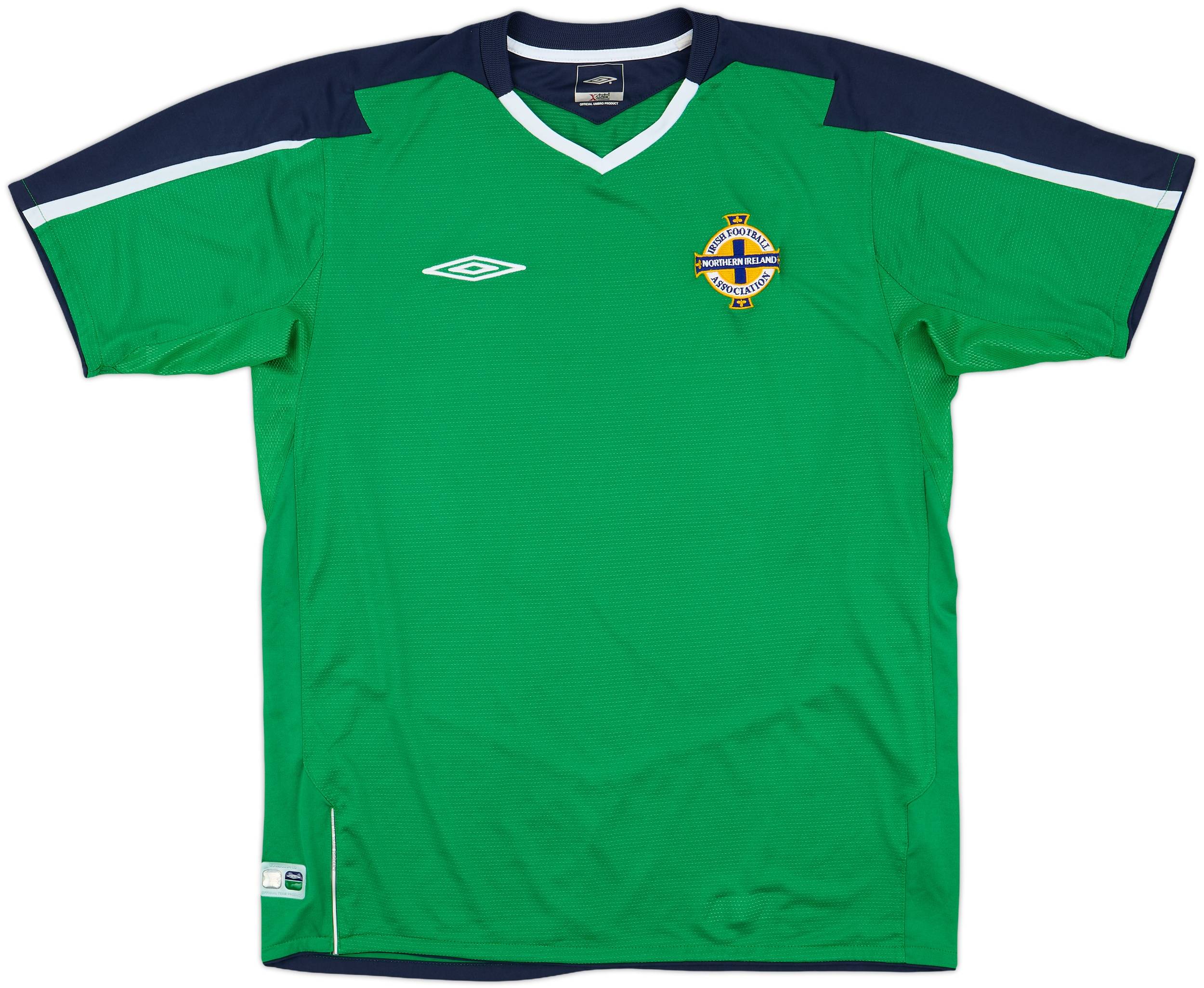 2004-06 Northern Ireland Umbro Home Shirt - 7/10 - (L)