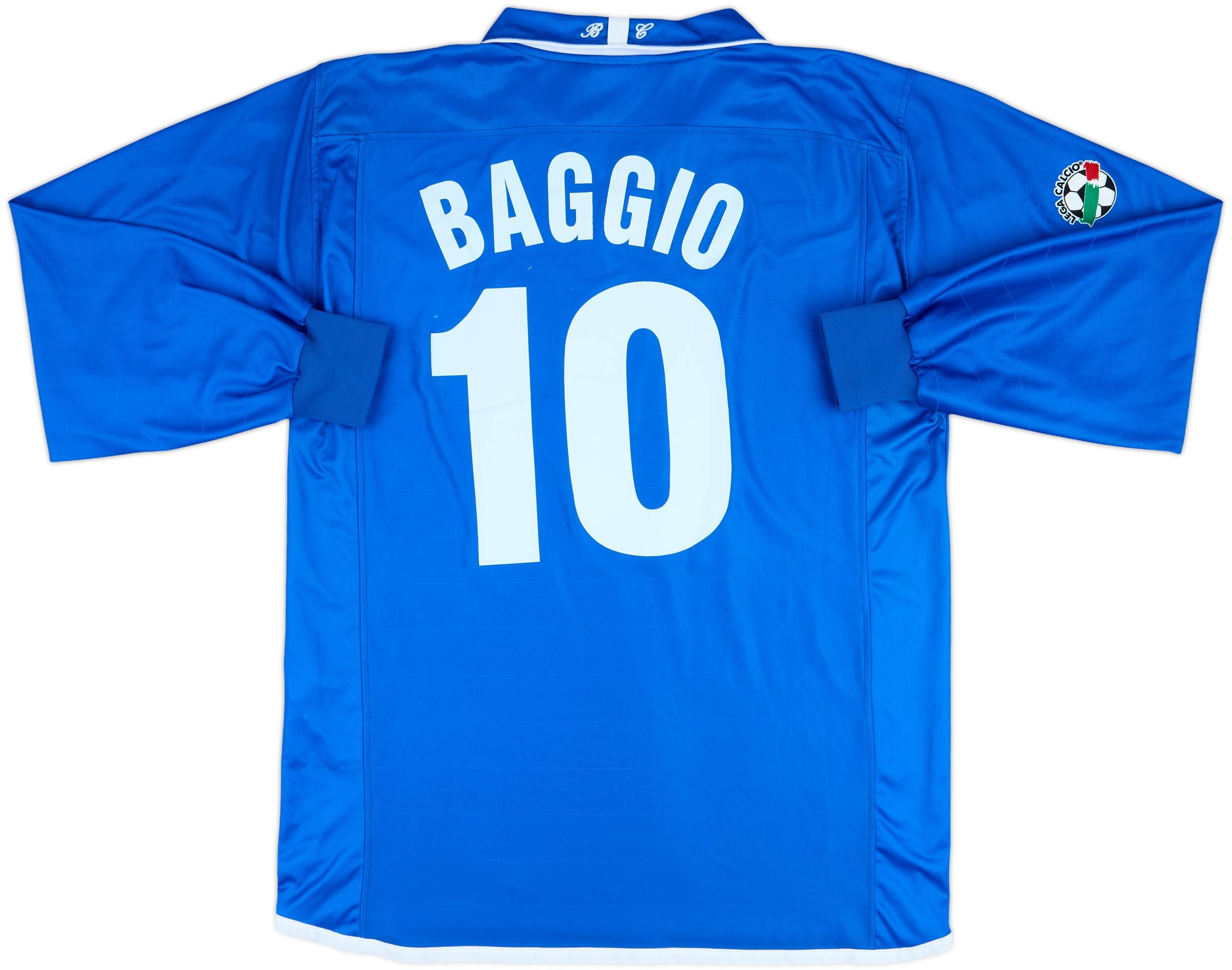 2003-2004 イタリア代表　#10 R.BAGGIO ロベルトバッジョ ユニフォーム 2004イタリア代表 引退記念
